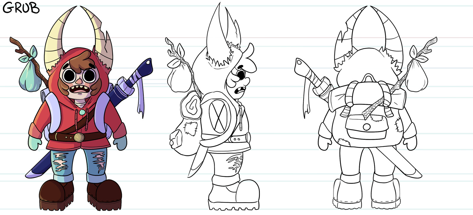 The Long Frost - Character Design 