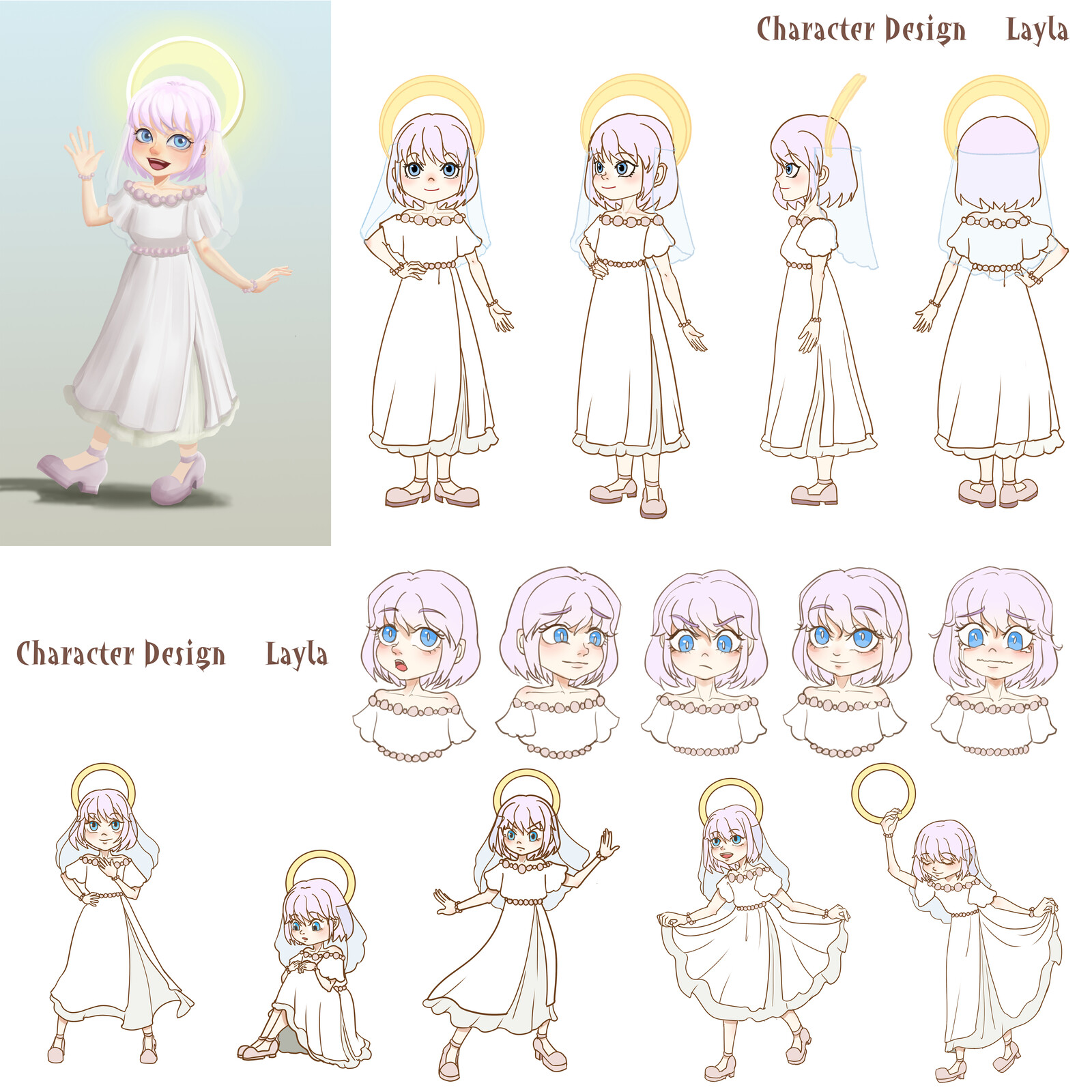Character Design “Layla“---Layla