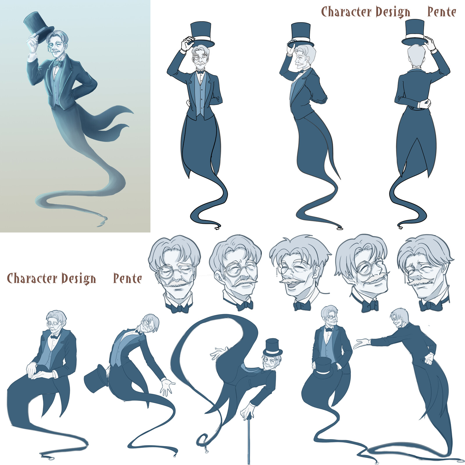 Character Design “Layla“---Pente