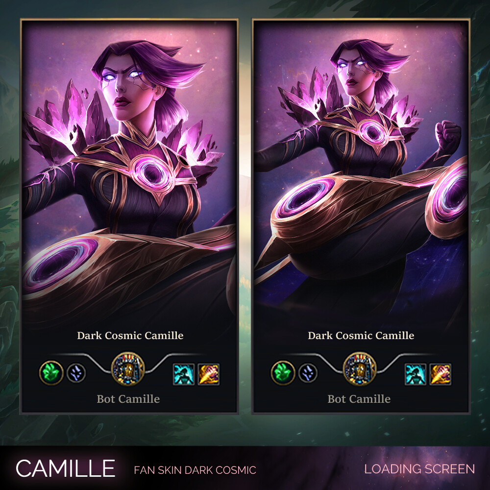 ArtStation - Program Camille skin League of Legends