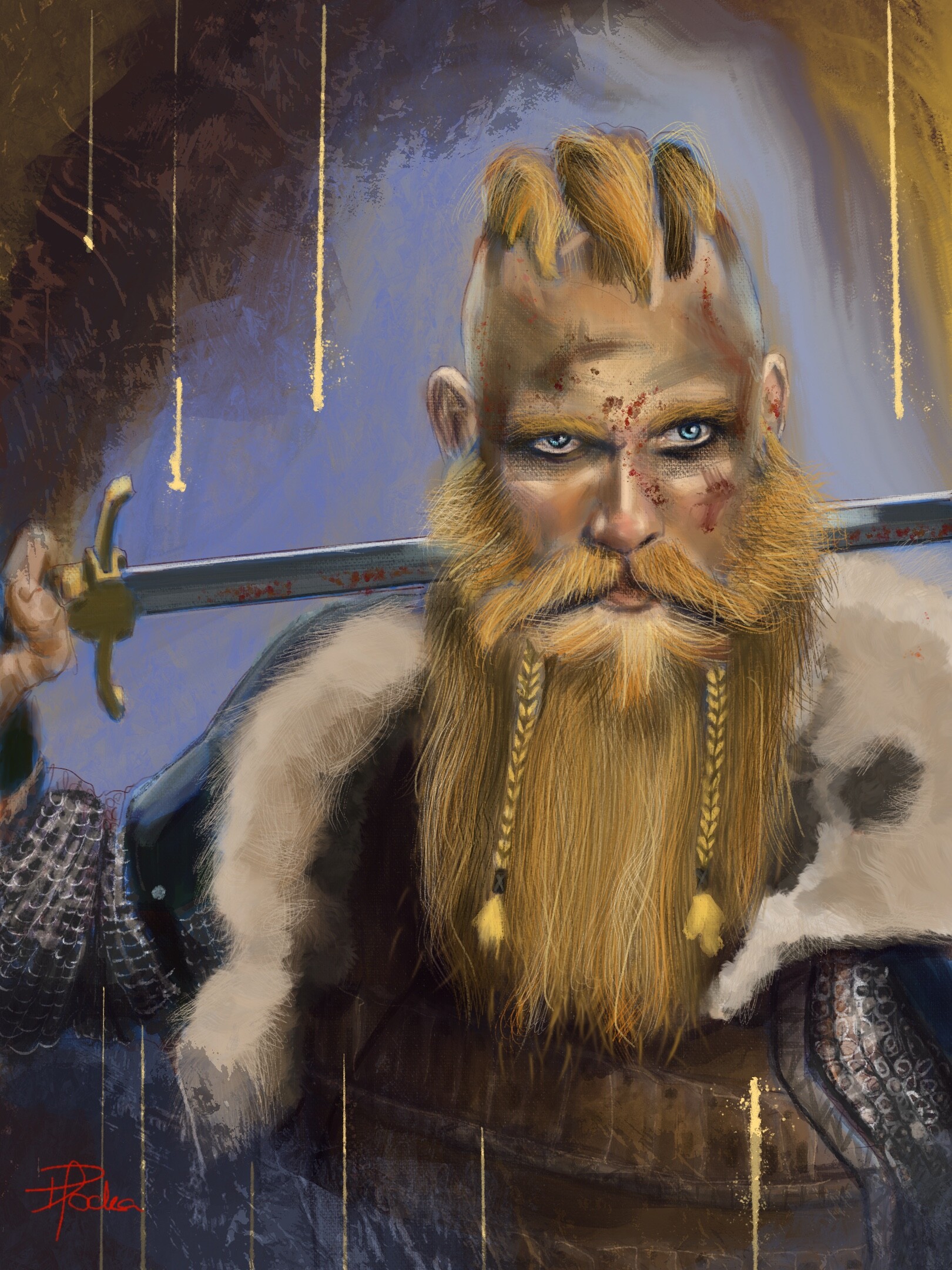 ArtStation - Viking warrior