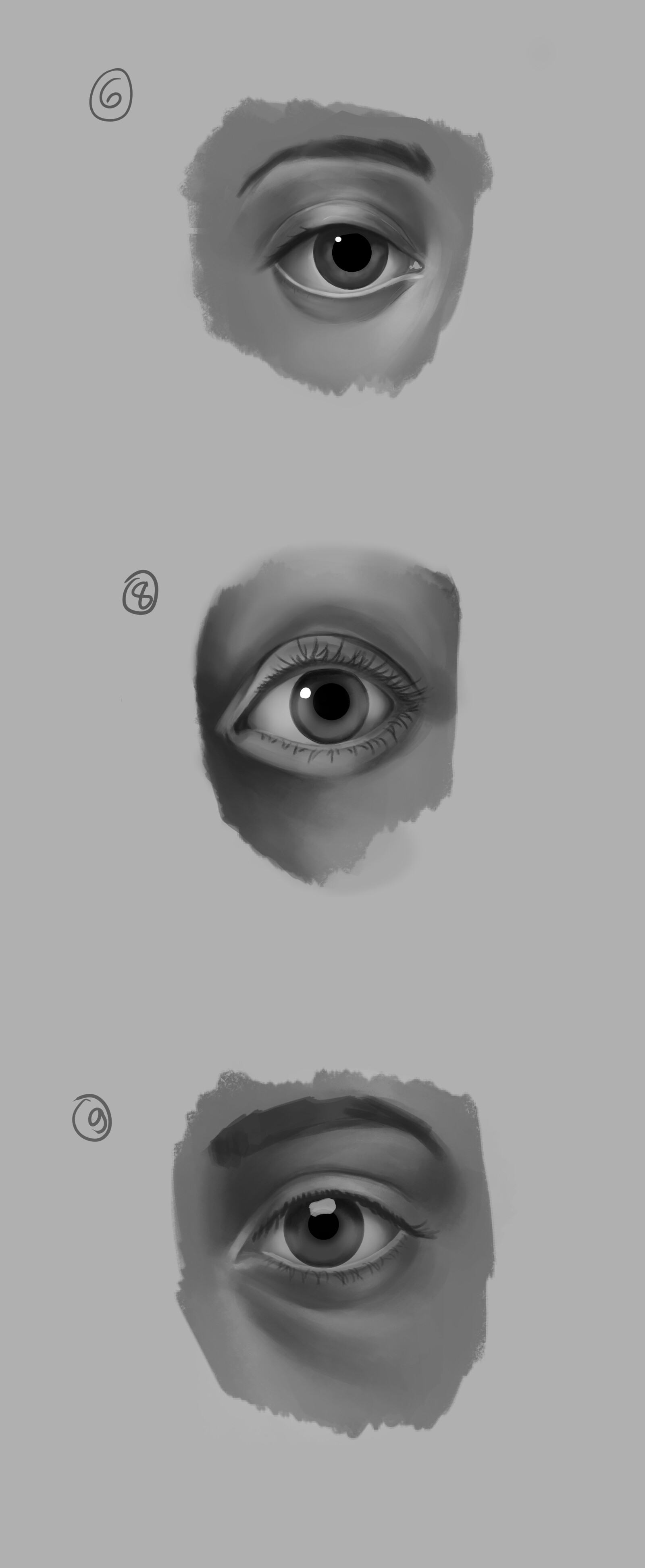 ArtStation - Eye studies