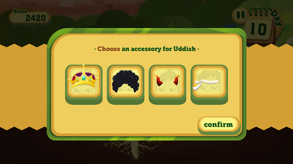 you get acces to some of the accesories at first
