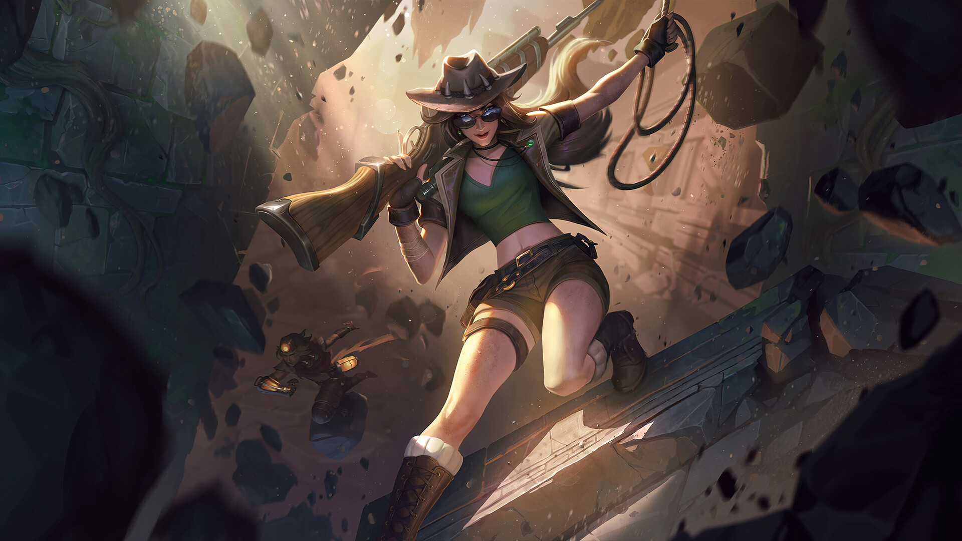ArtStation - Safari Caitlyn Splash for League of Legends