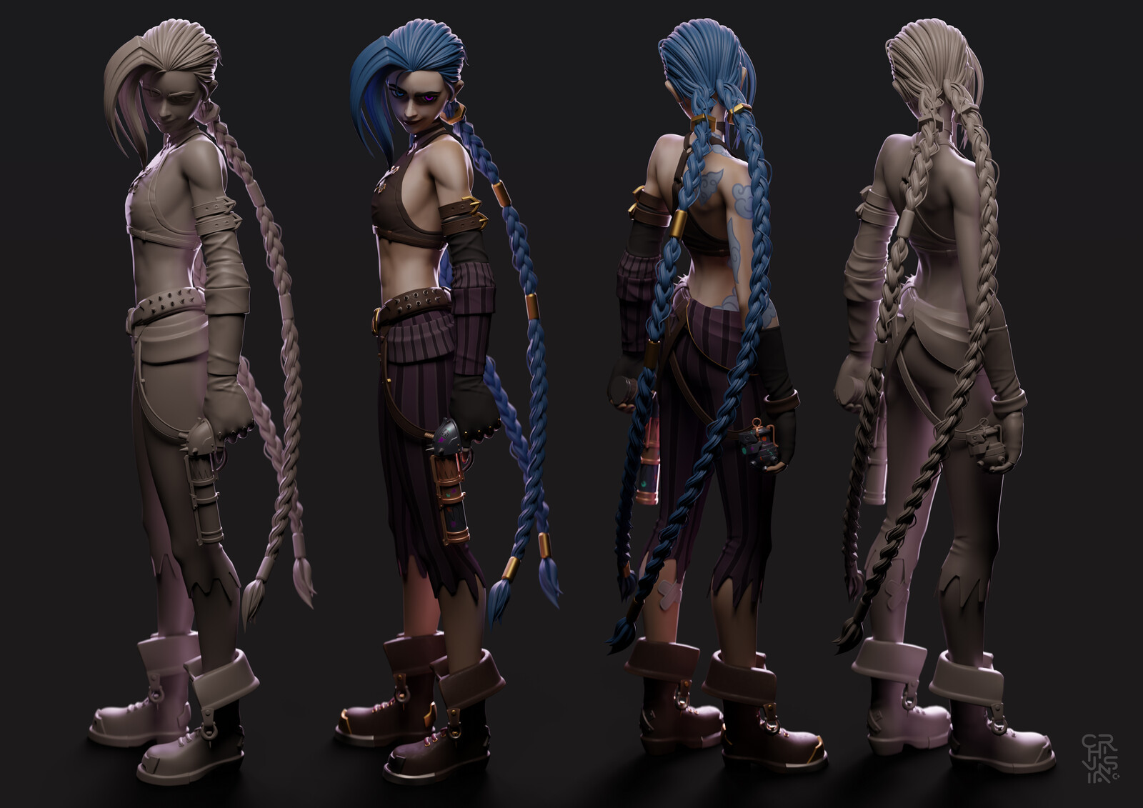 рост джинкс из аркейна