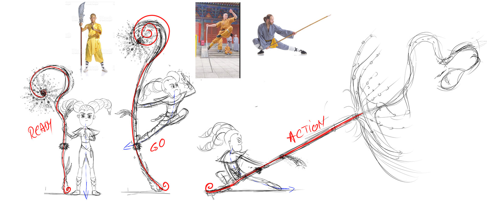 Initial Sketch and Reference