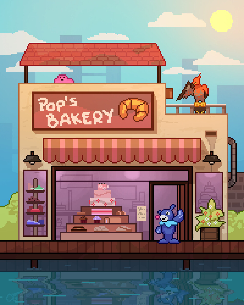 ArtStation Pop's Bakery
