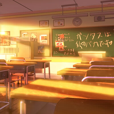 ArtStation - Delightful Classroom (anime)