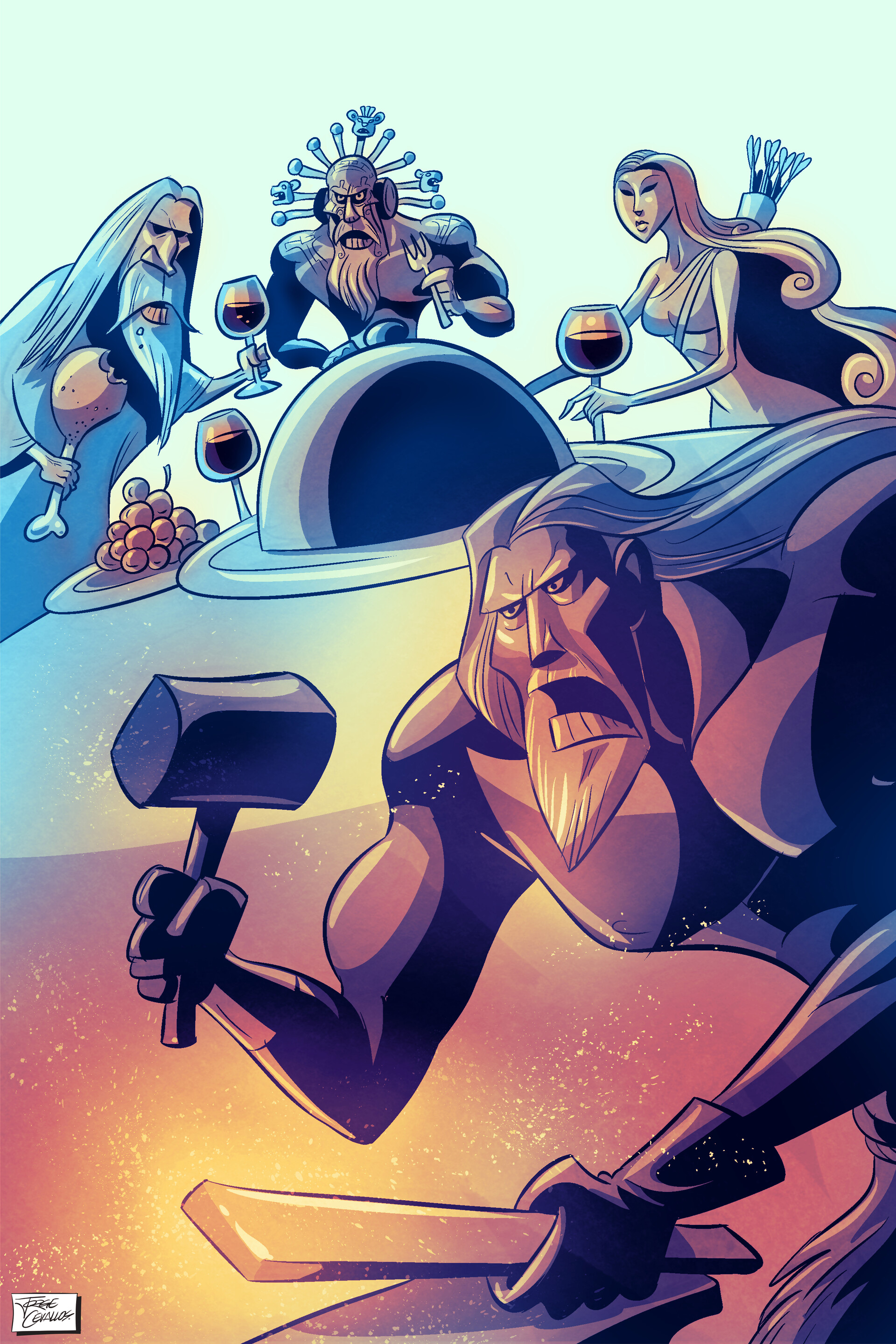 ArtStation Hunger of the gods