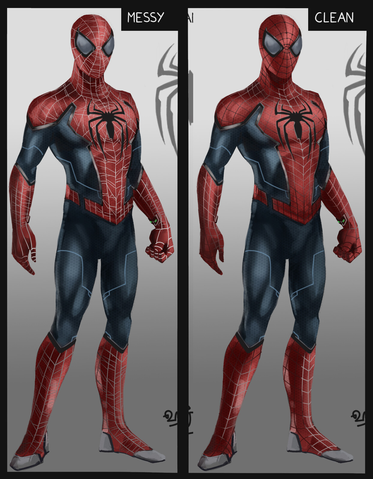 Alternate webbing