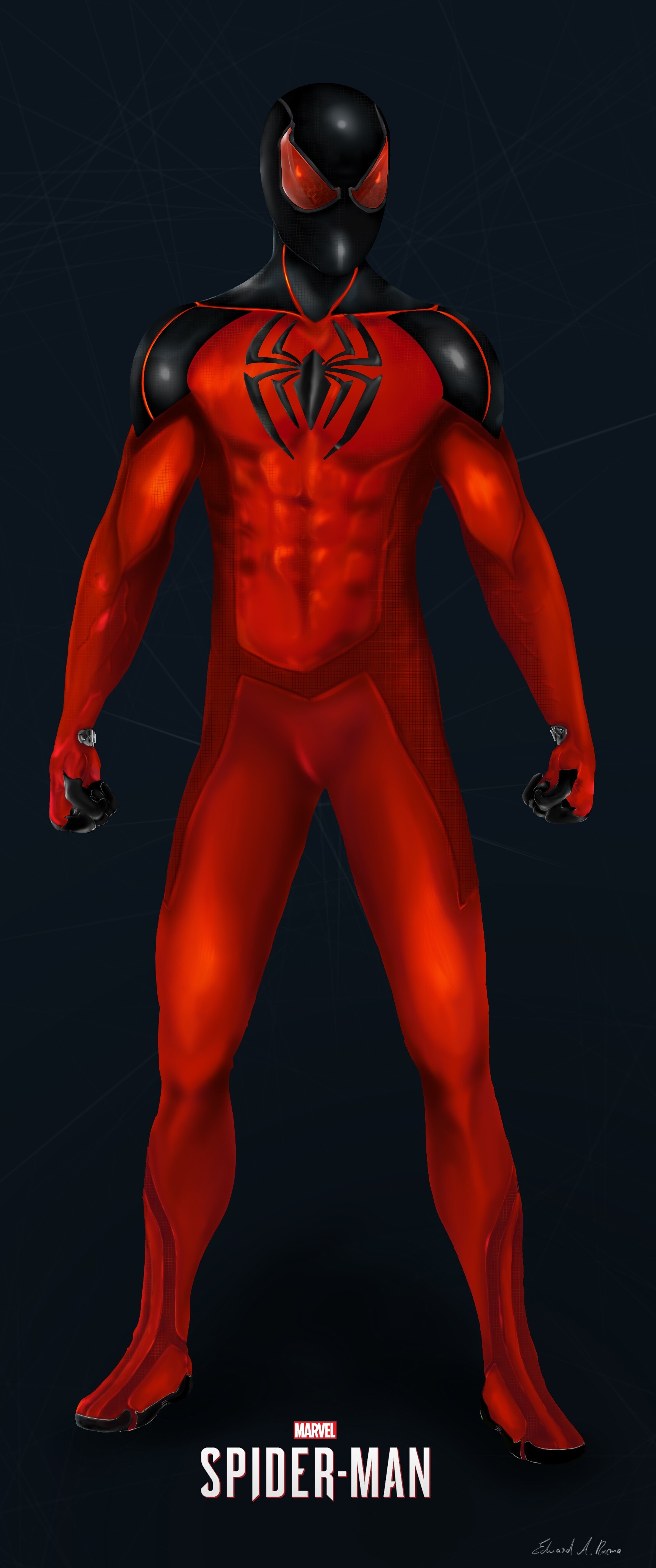 ArtStation Scarlet Spider