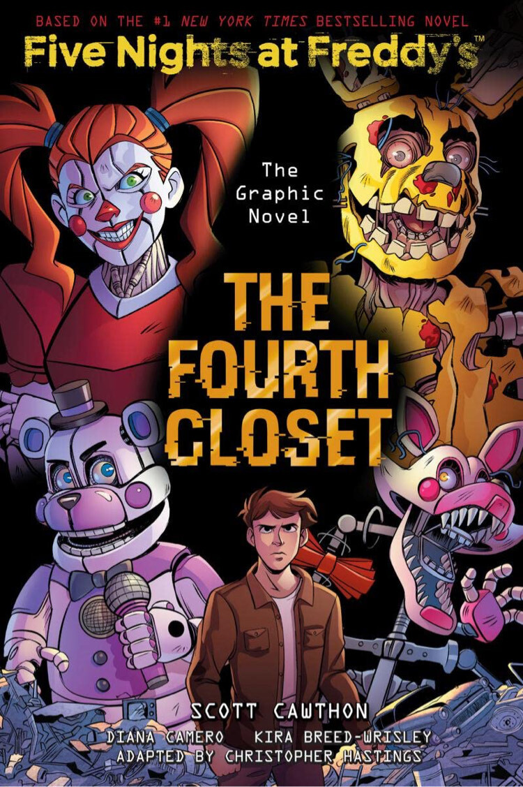 I created covers for the Five Nights at Candy's series for the