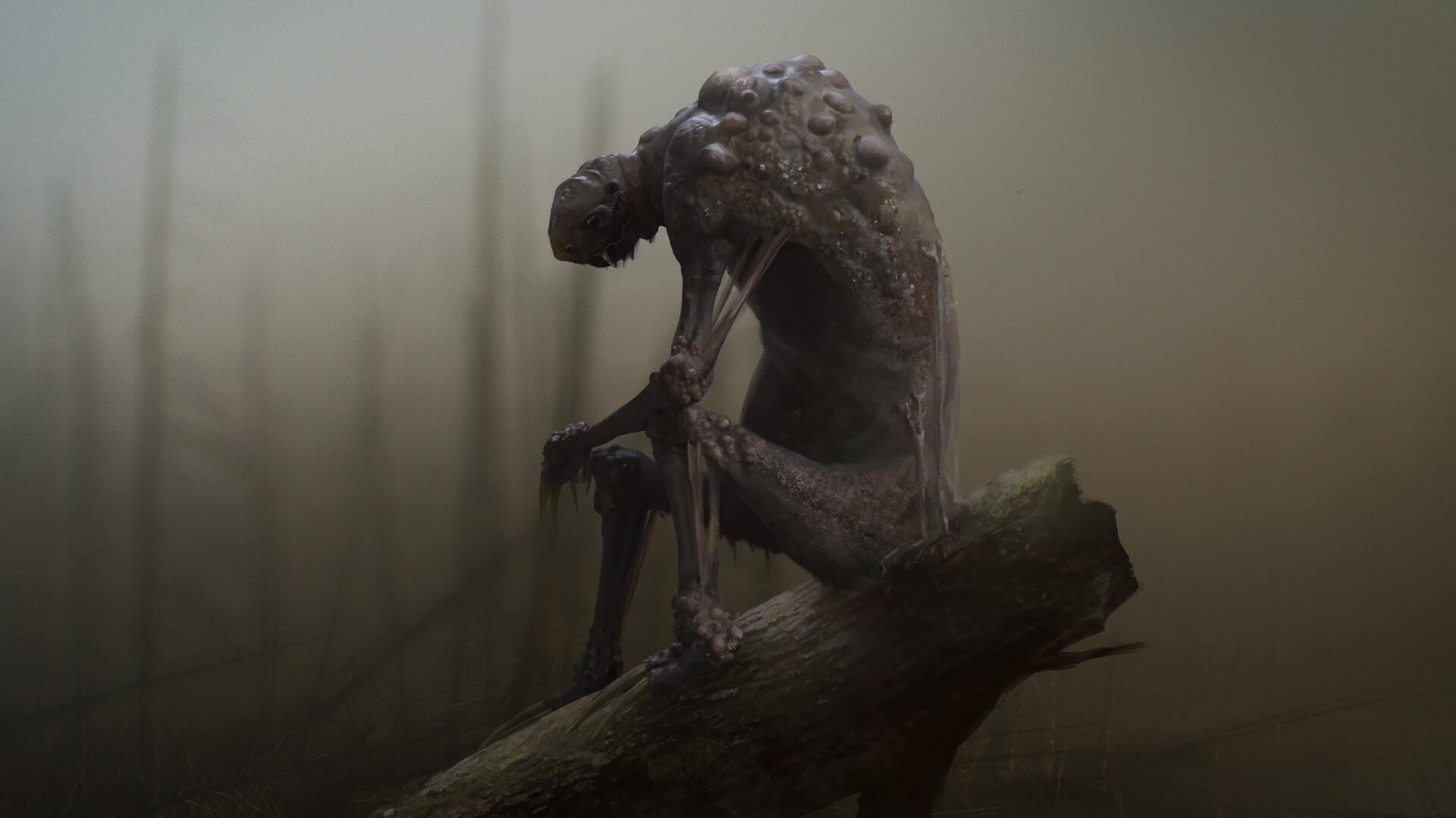 ArtStation The swamp dweller
