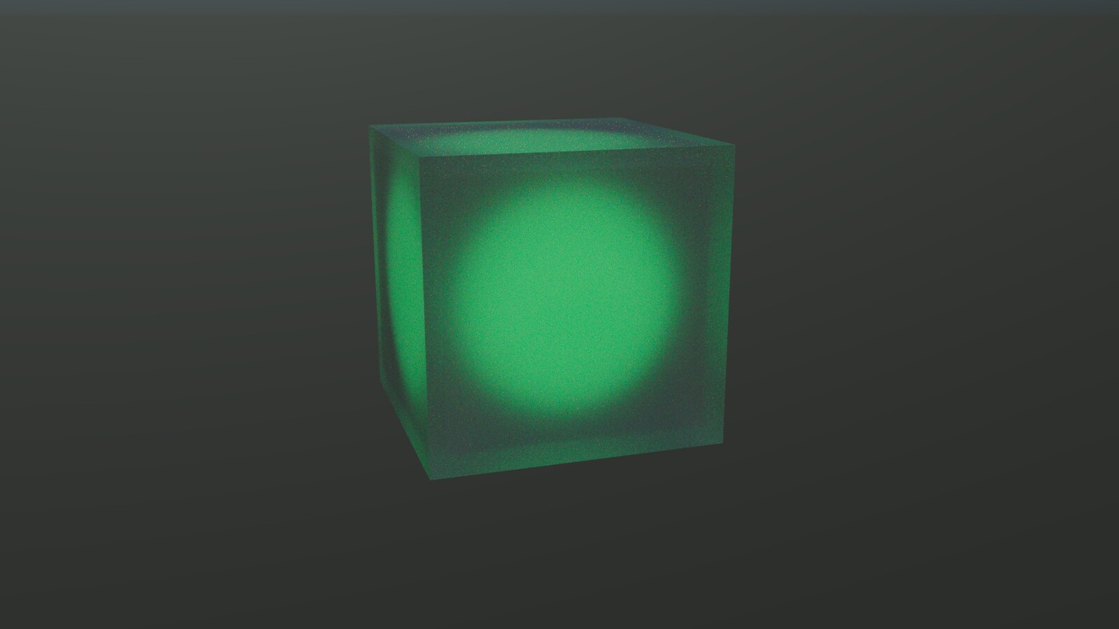 Test rendering Solution Cube 