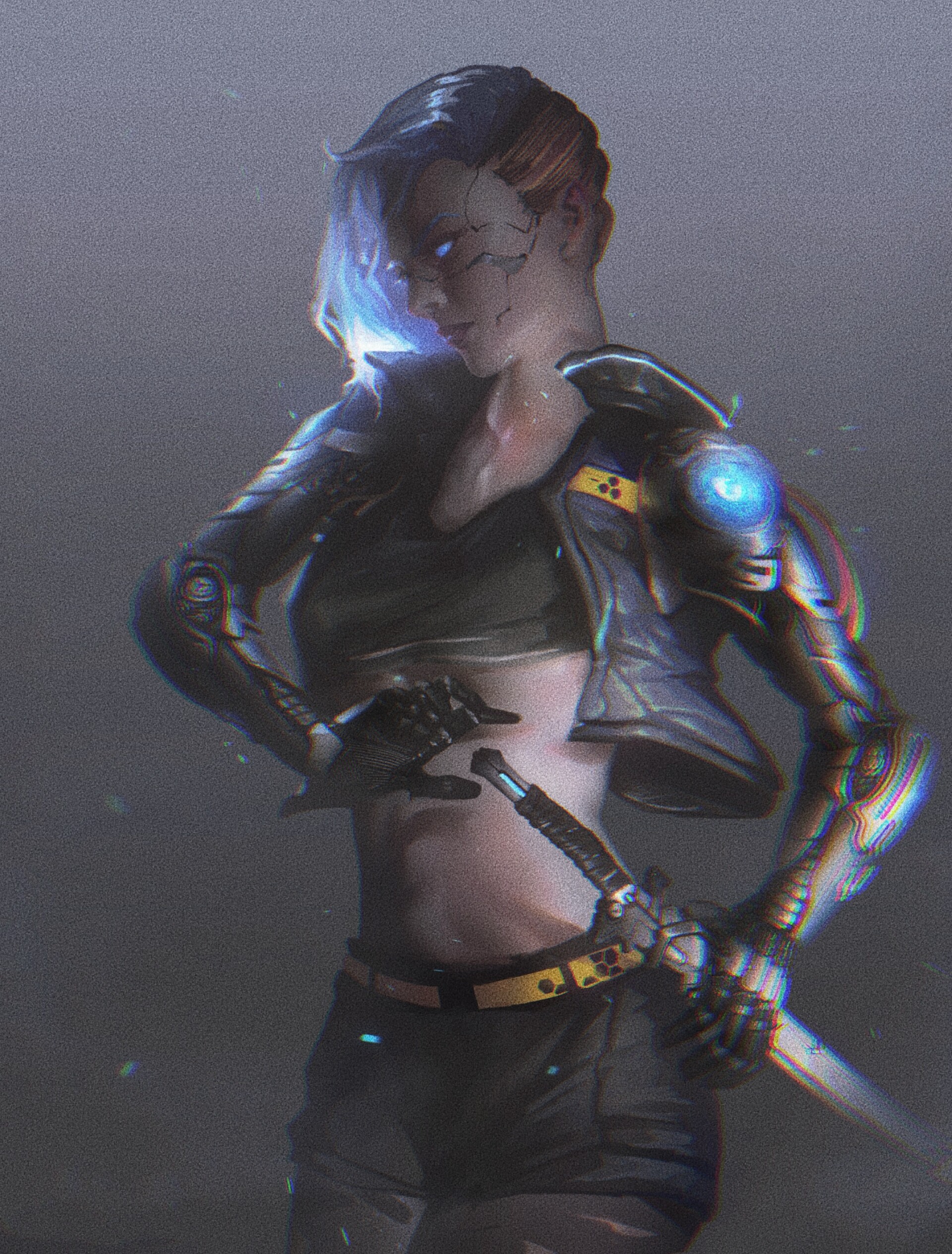 ArtStation Razor girl