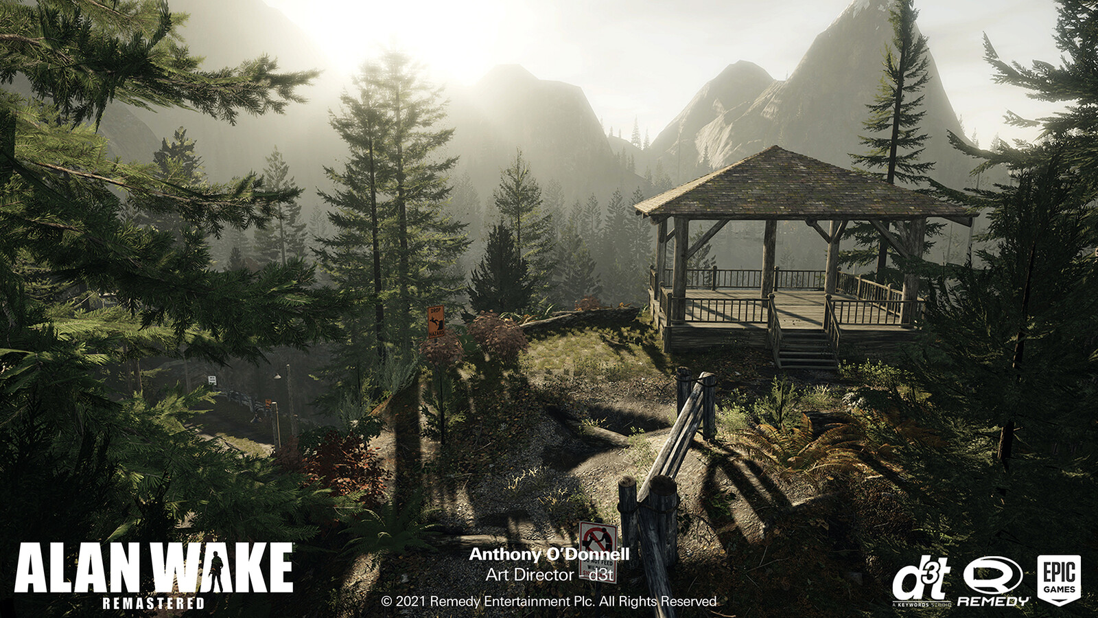 Alan Wake Remastered - In-Game Shot -  Elderwood 