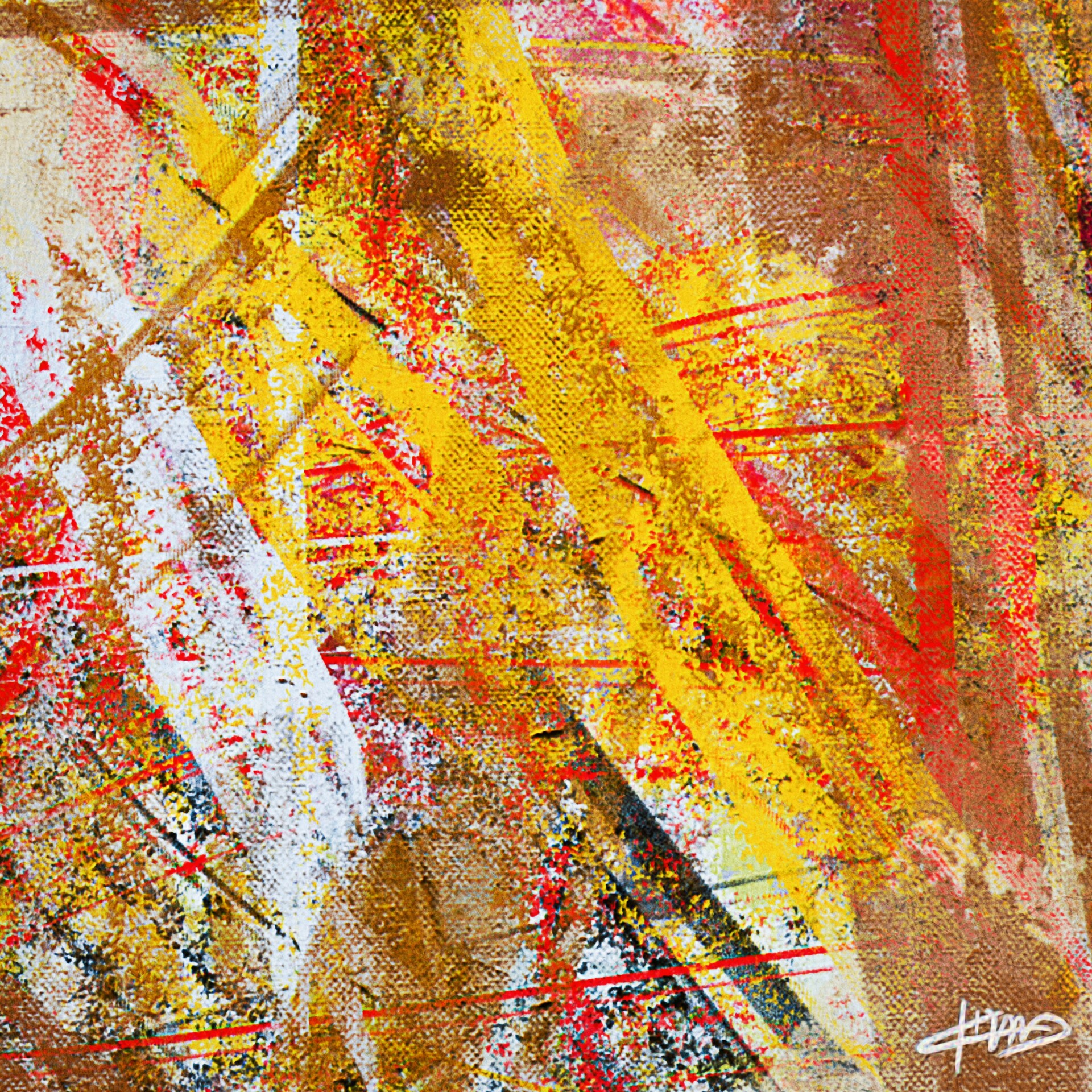 ArtStation Artwork abstract art painting NFT digital art by Haitam