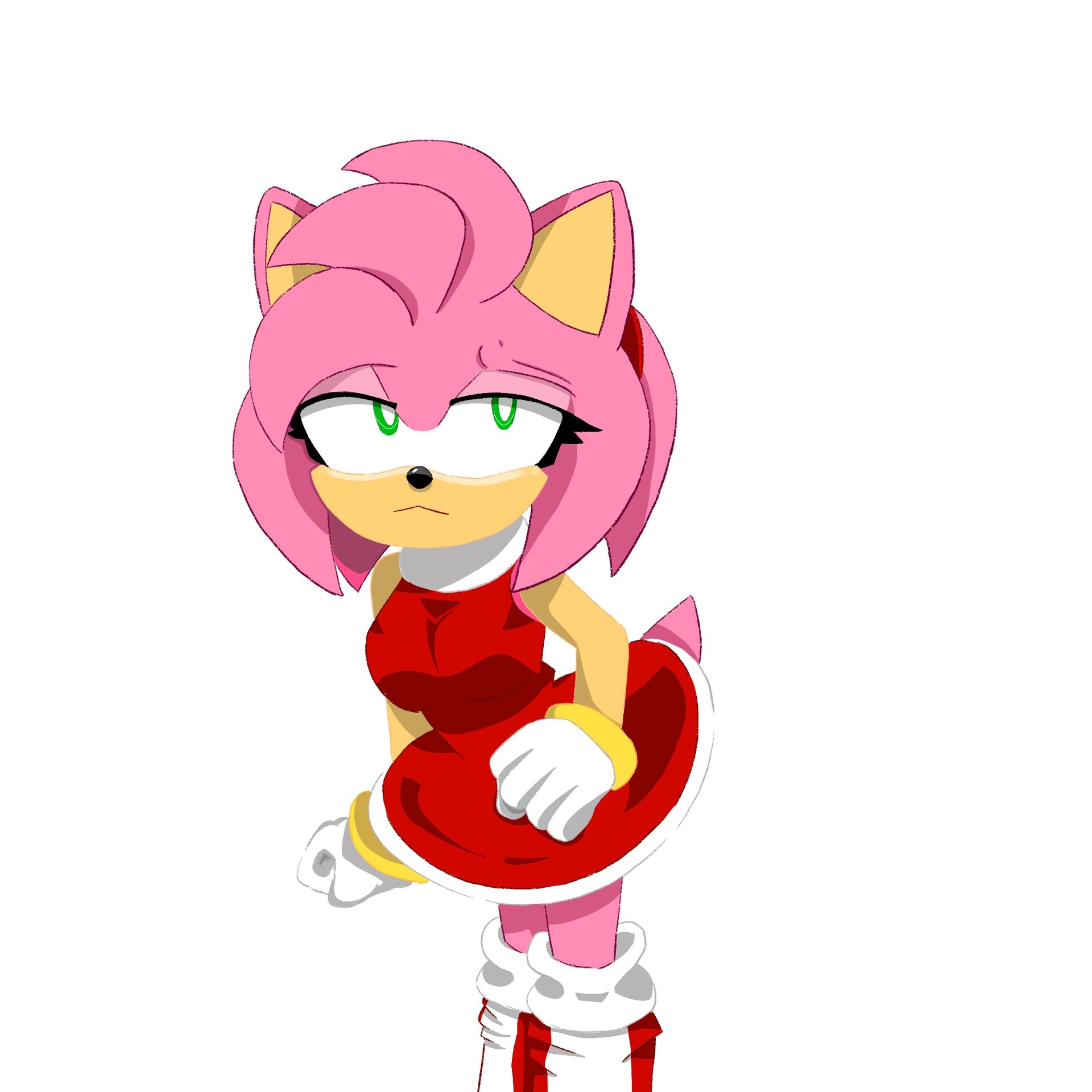 ArtStation - Amy Rose - Sonic Movie Version (Fan Concept)