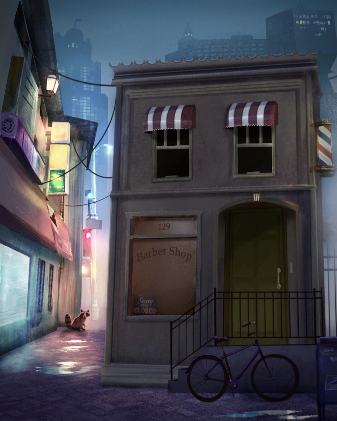 ArtStation - Barber Shop