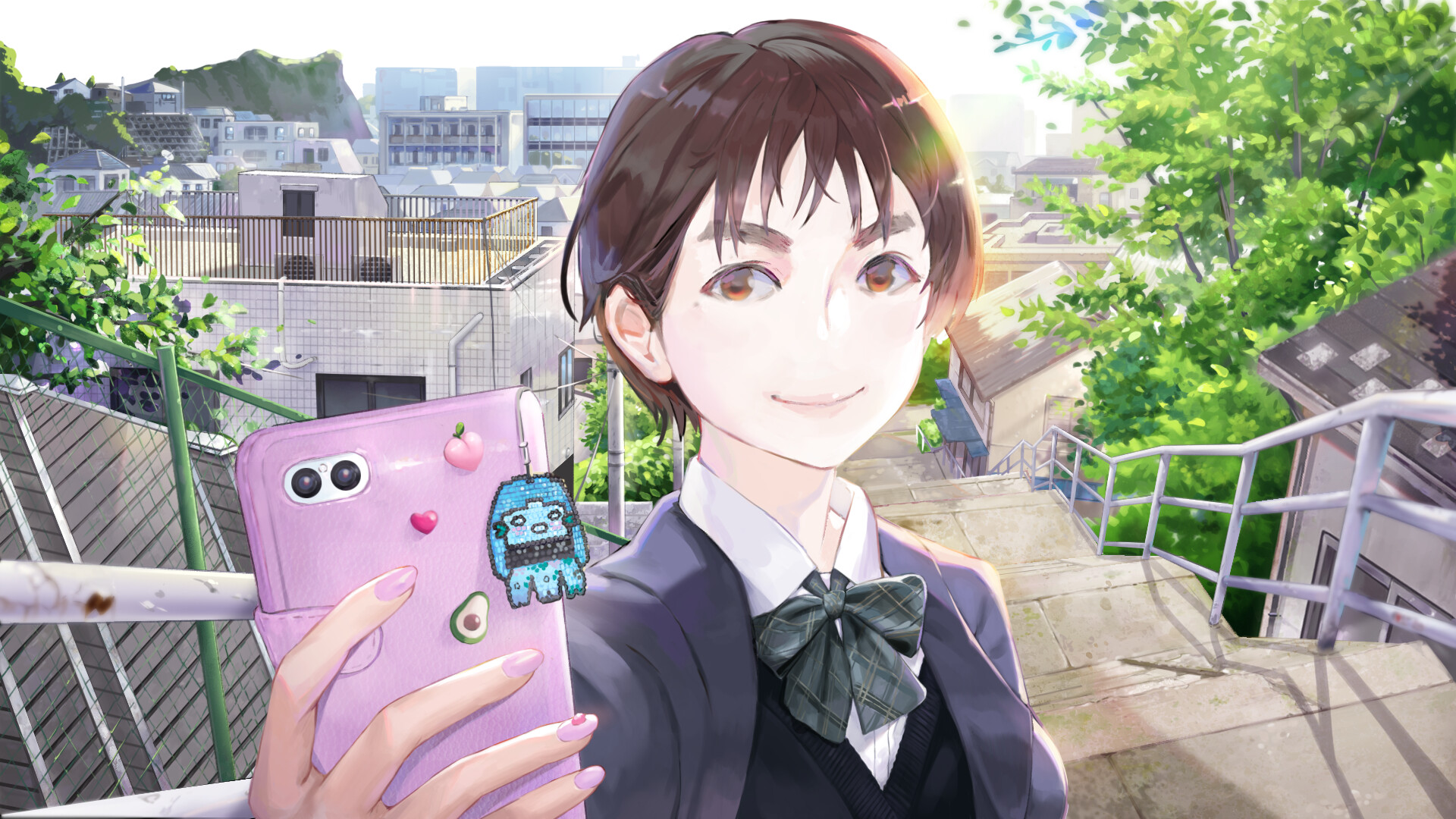 ArtStation まゆげ太い女子～