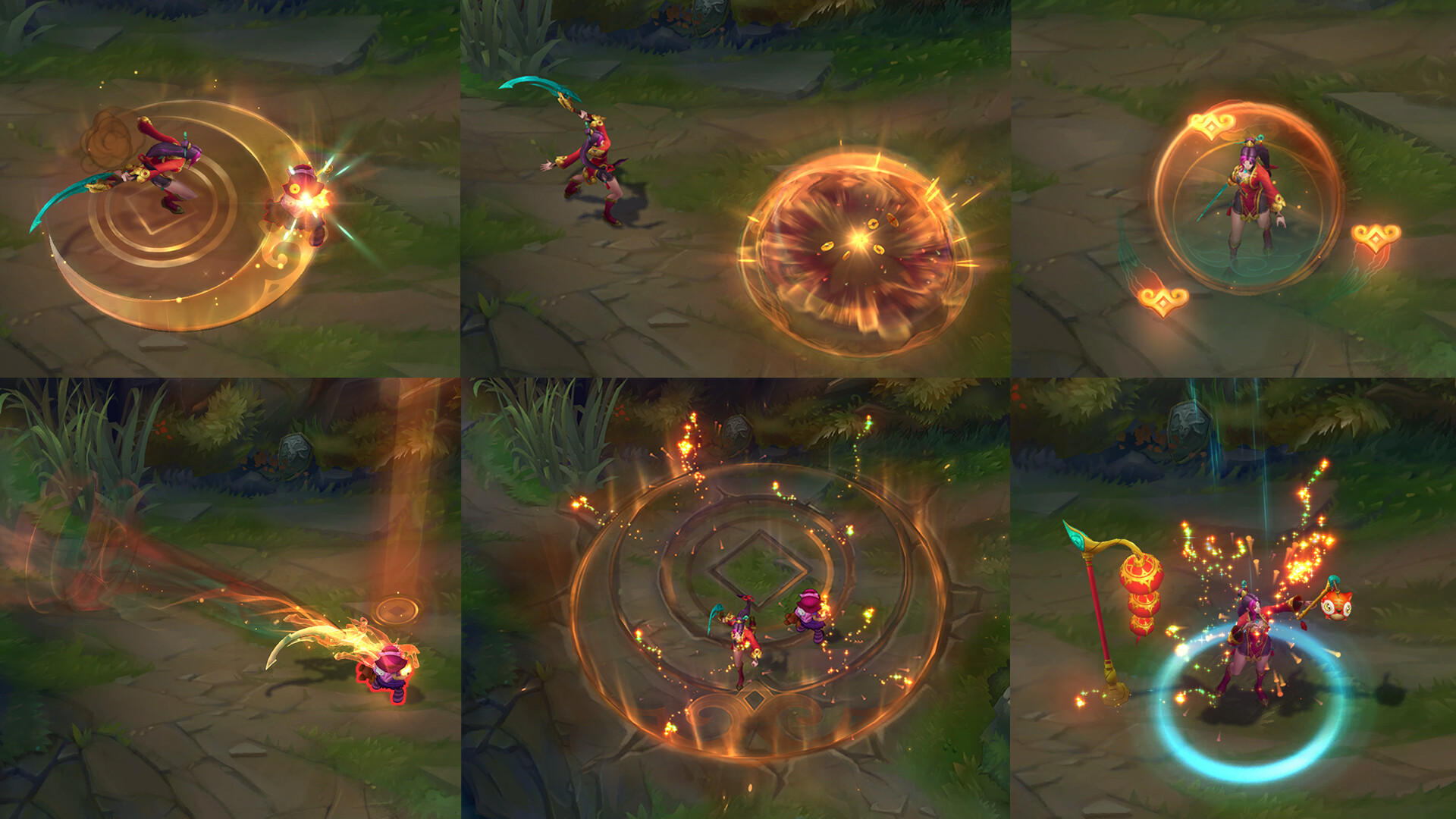 Kyrie Ma - League of Legends_Firecracker Diana VFX