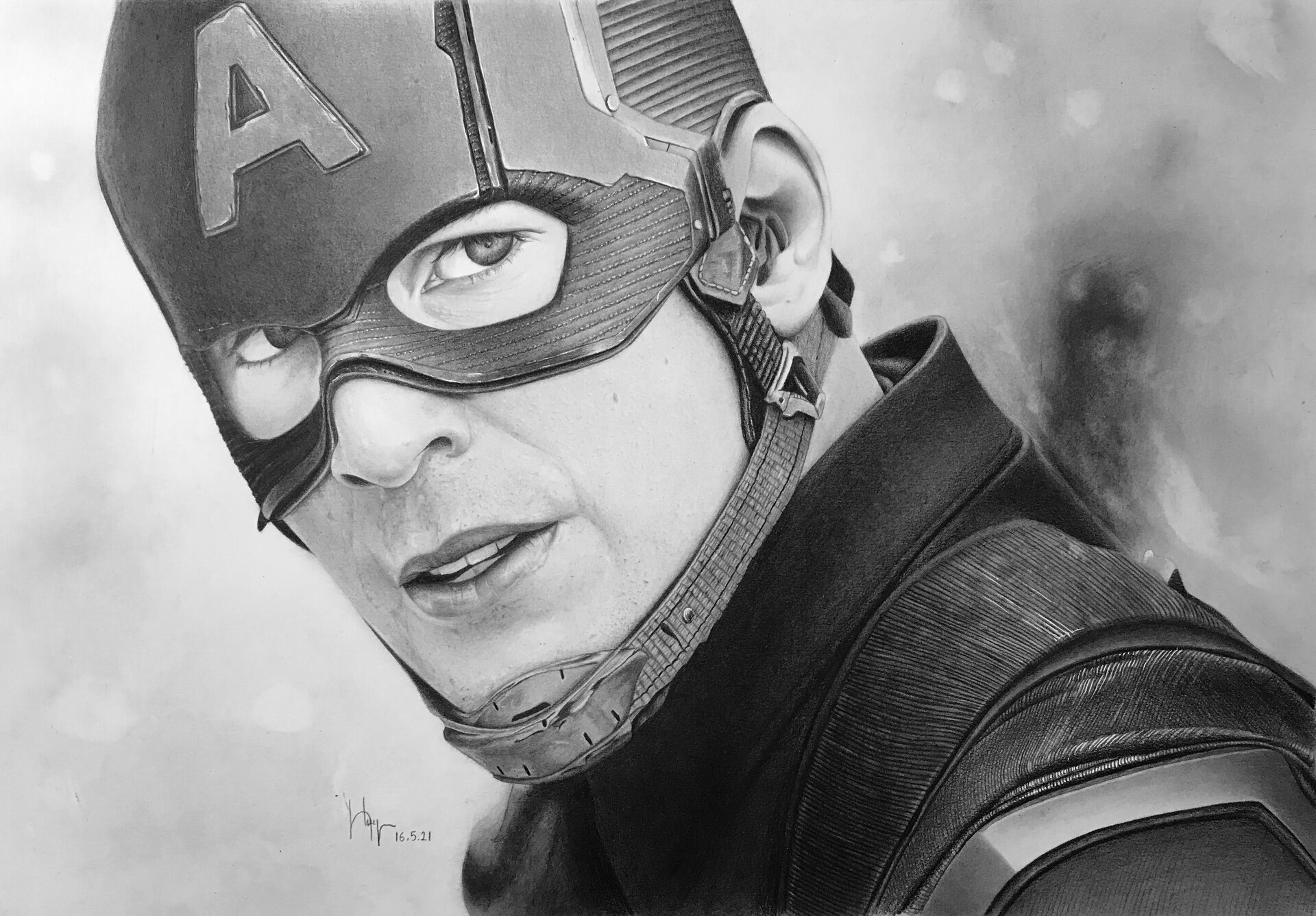 Nếu bạn là một fan của Captain America và muốn tạo ra một tác phẩm nghệ thuật độc đáo, hãy xem các bức tranh trên ArtStation. Các họa sĩ đã vẽ các tác phẩm này với bút chì, tạo ra một cái nhìn chân thực và hoàn hảo.