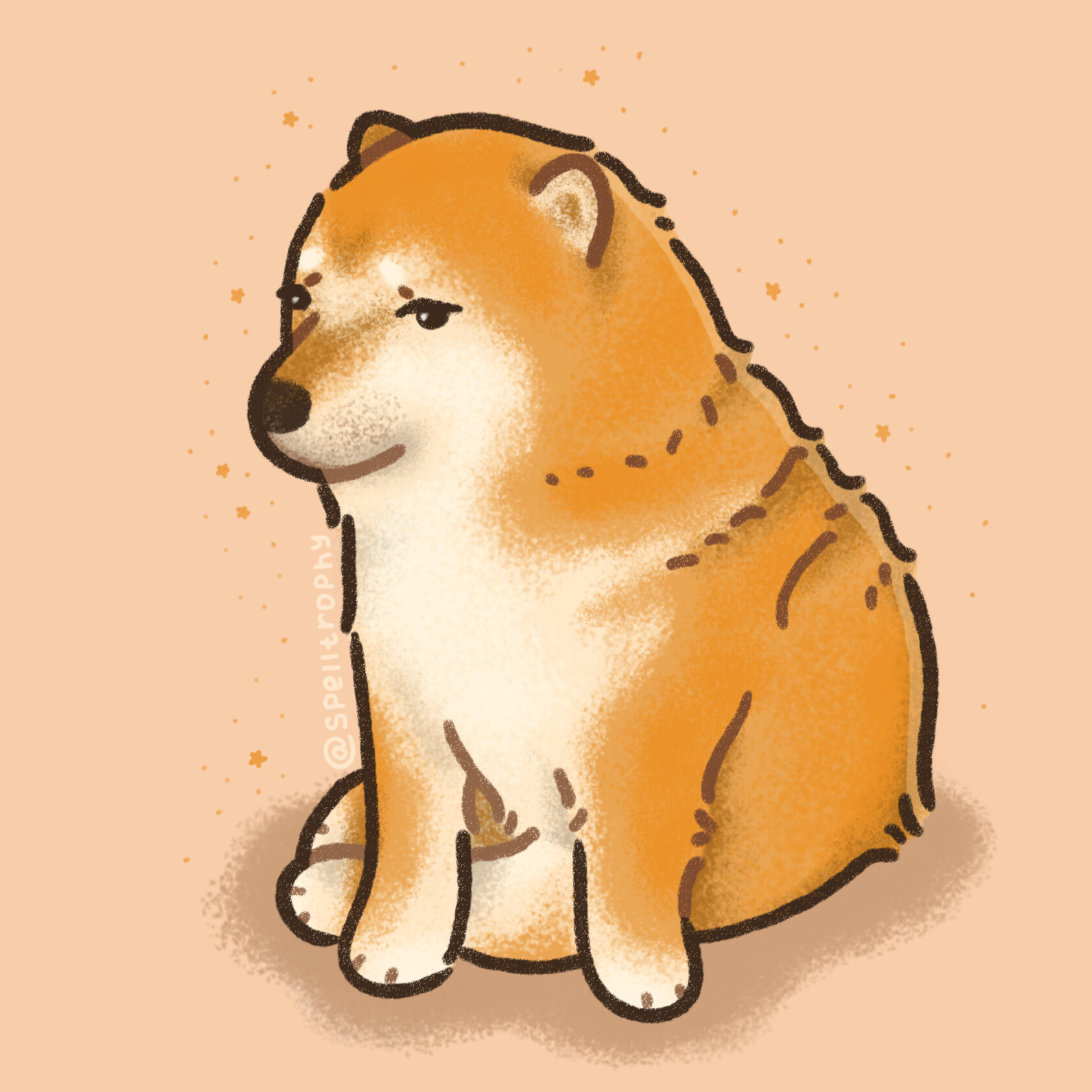 Meme Dog Viral Internet Memes Fun Art Japan Dog Face With Eyes Shiba 