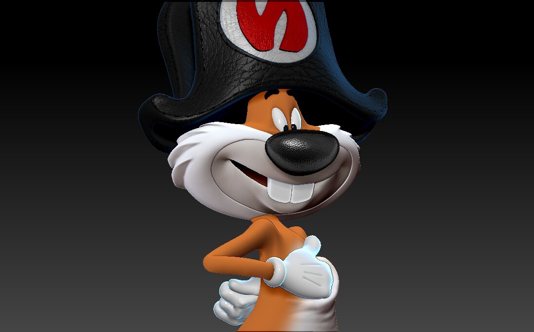 ArtStation Screwy Squirrel from Tex Avery