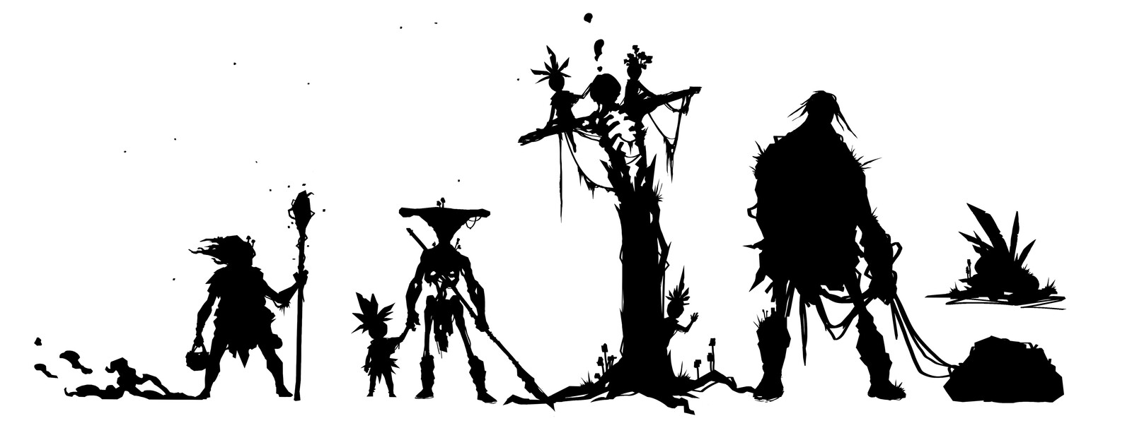 silhouettes