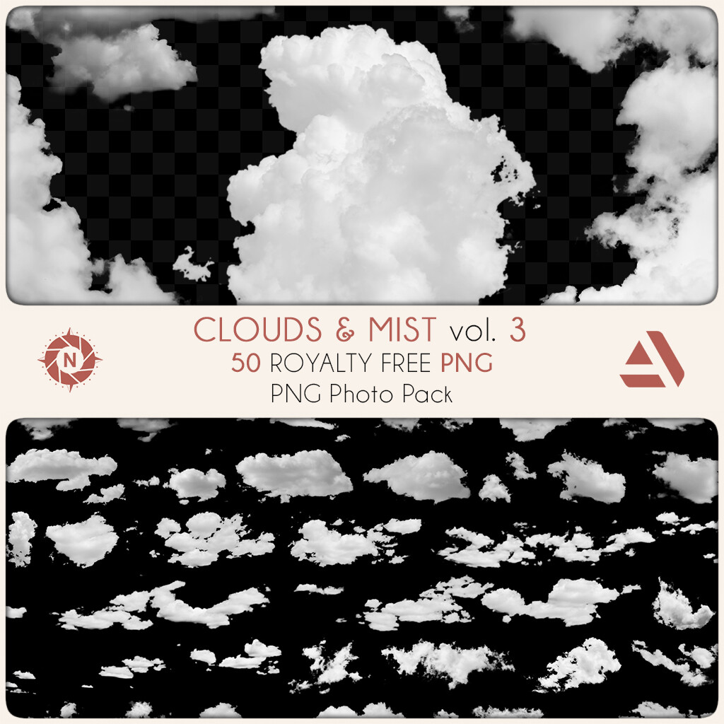 PNG Photo Pack: Clouds and Mist volume 3

https://www.artstation.com/a/12353295