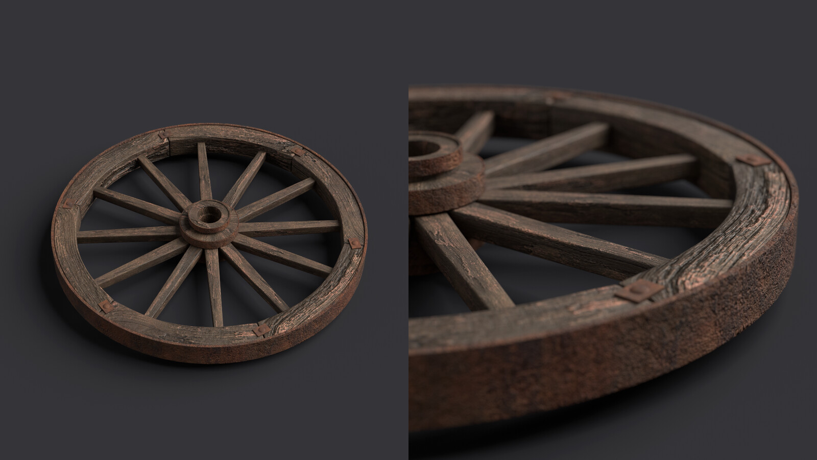 Props - Wagon wheel
