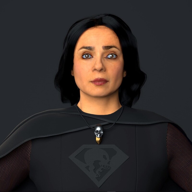 Salena from SuperGirl
