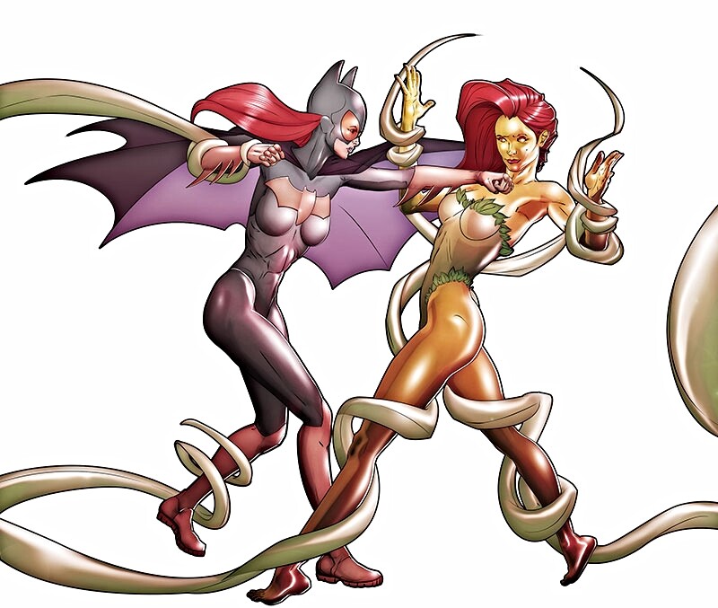 Batgirl vs. Poison Ivy