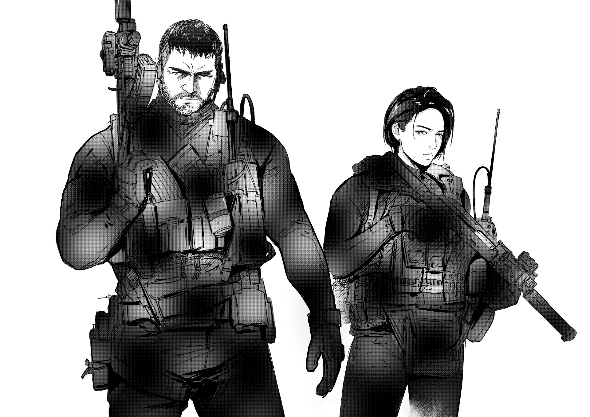 Tacticool Sketches 