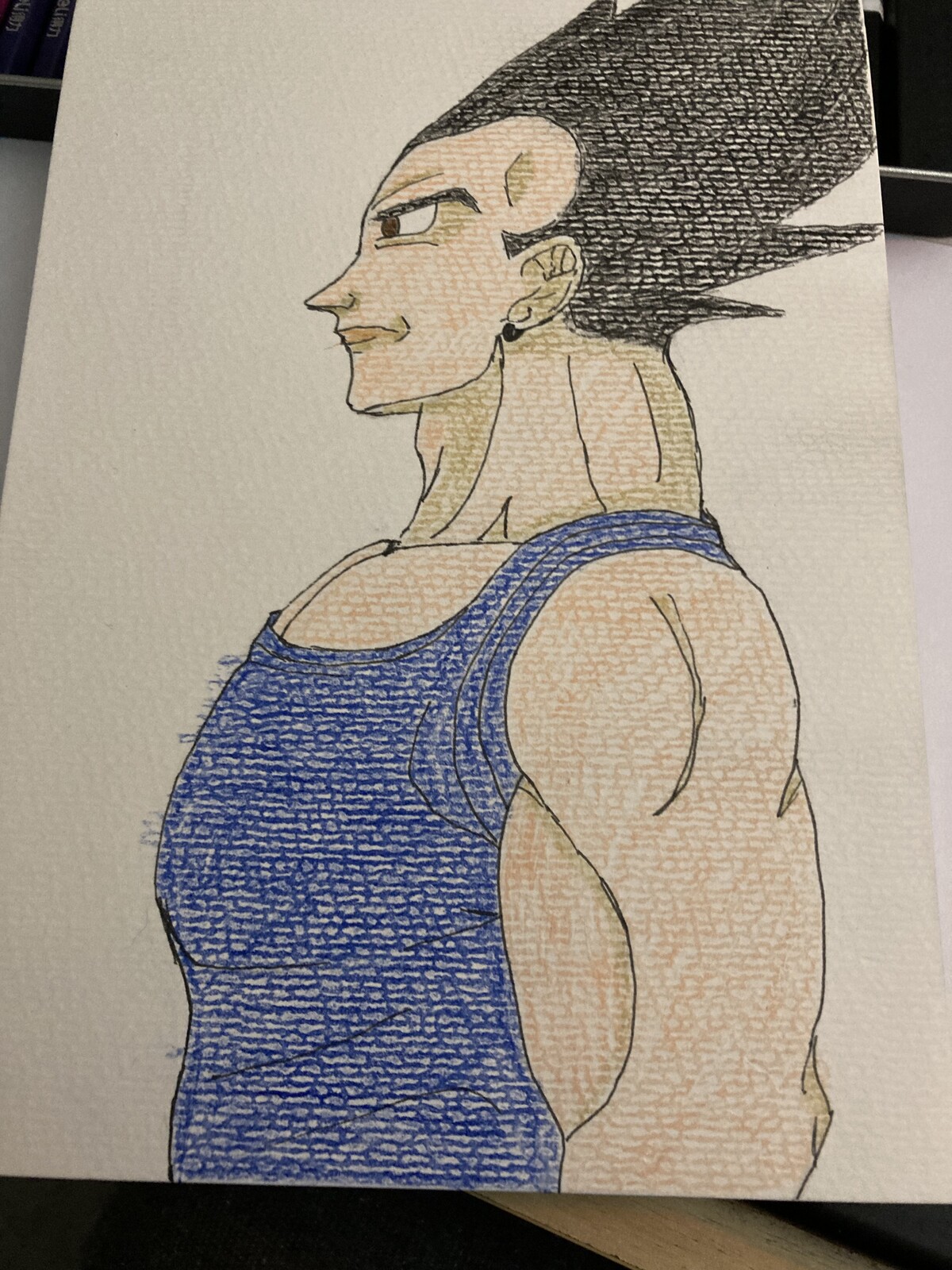 step 3: dry colors