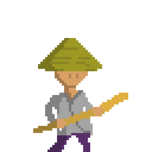 ArtStation - Straw Hat Pixel Art