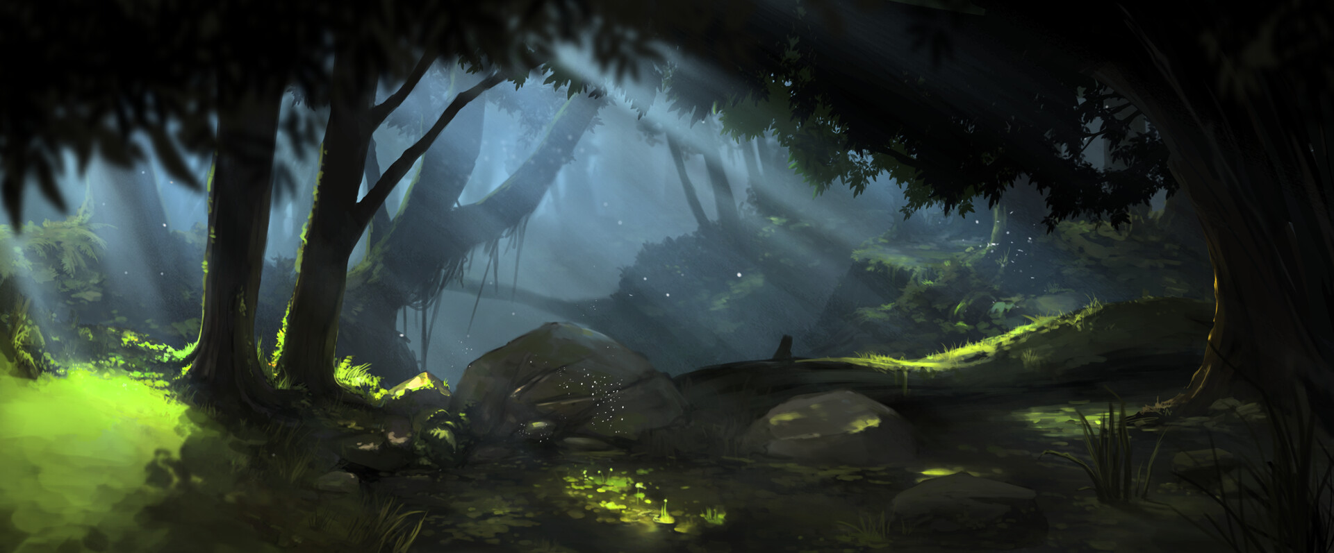 ArtStation - лес