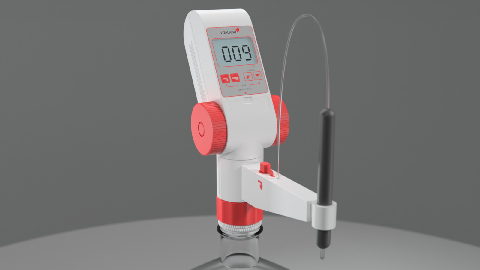 Vitalab Dispenser - created from two images for reference