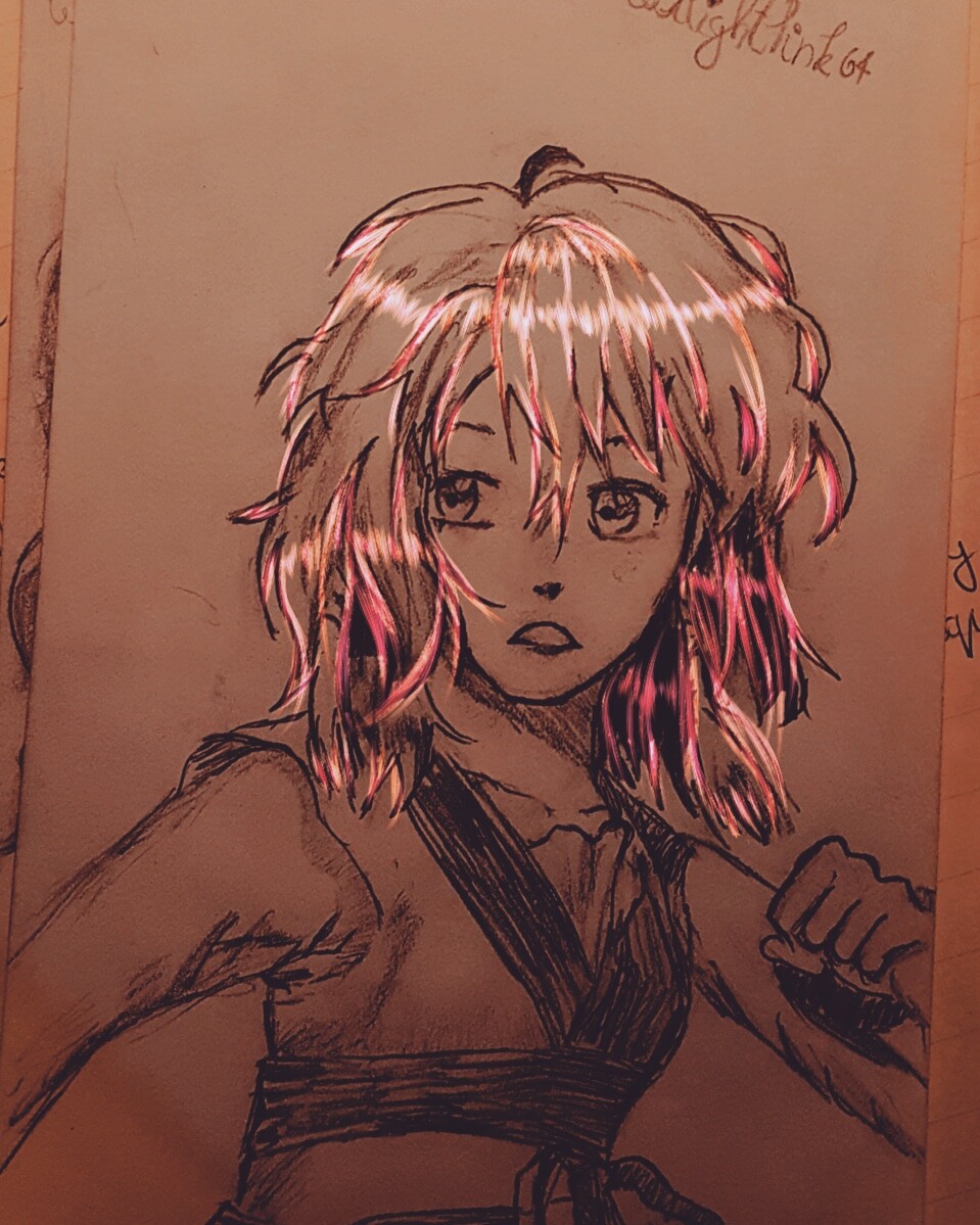 Anime Pencil Sketch  ArtistsClients