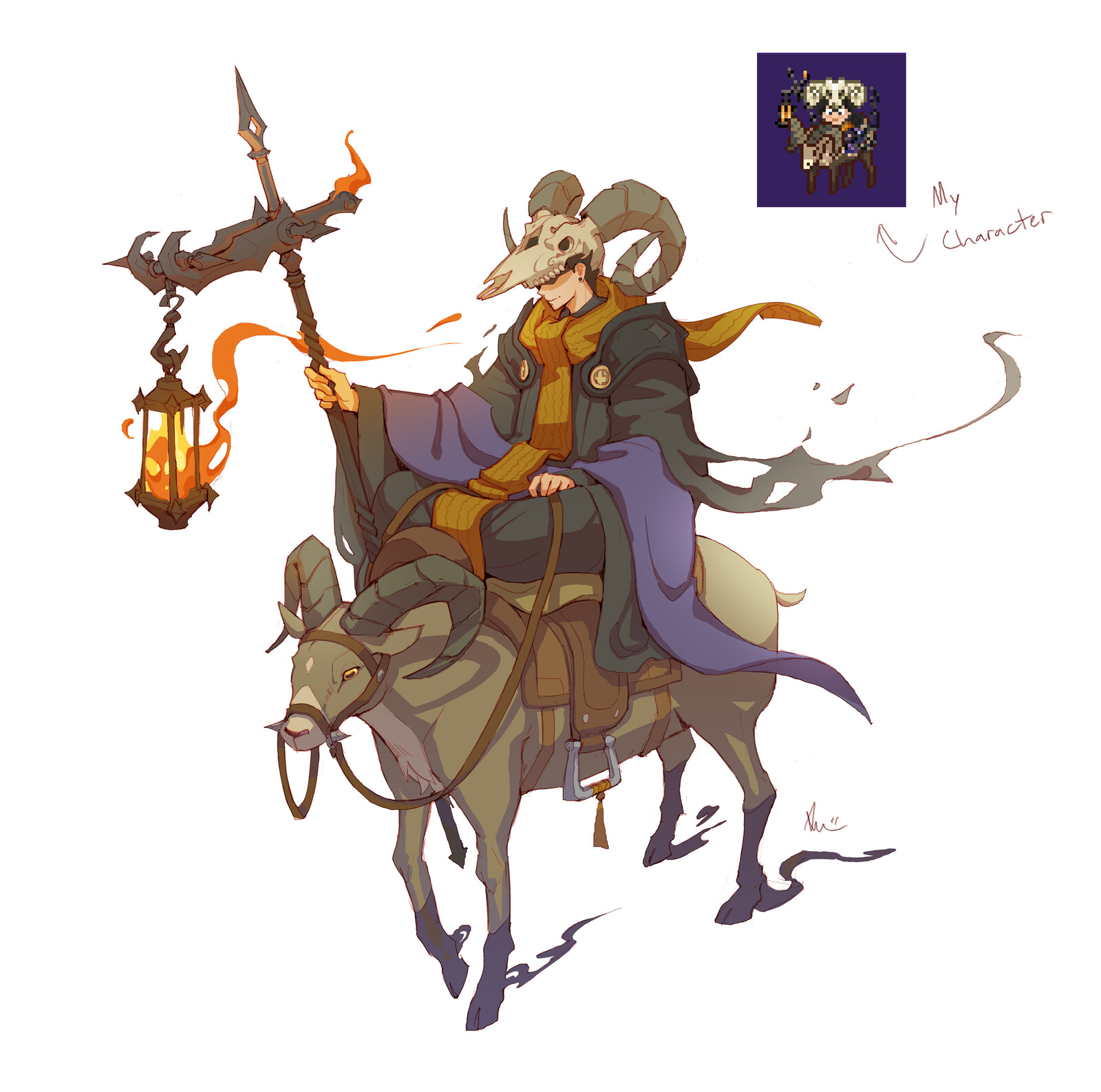 My Habitica character