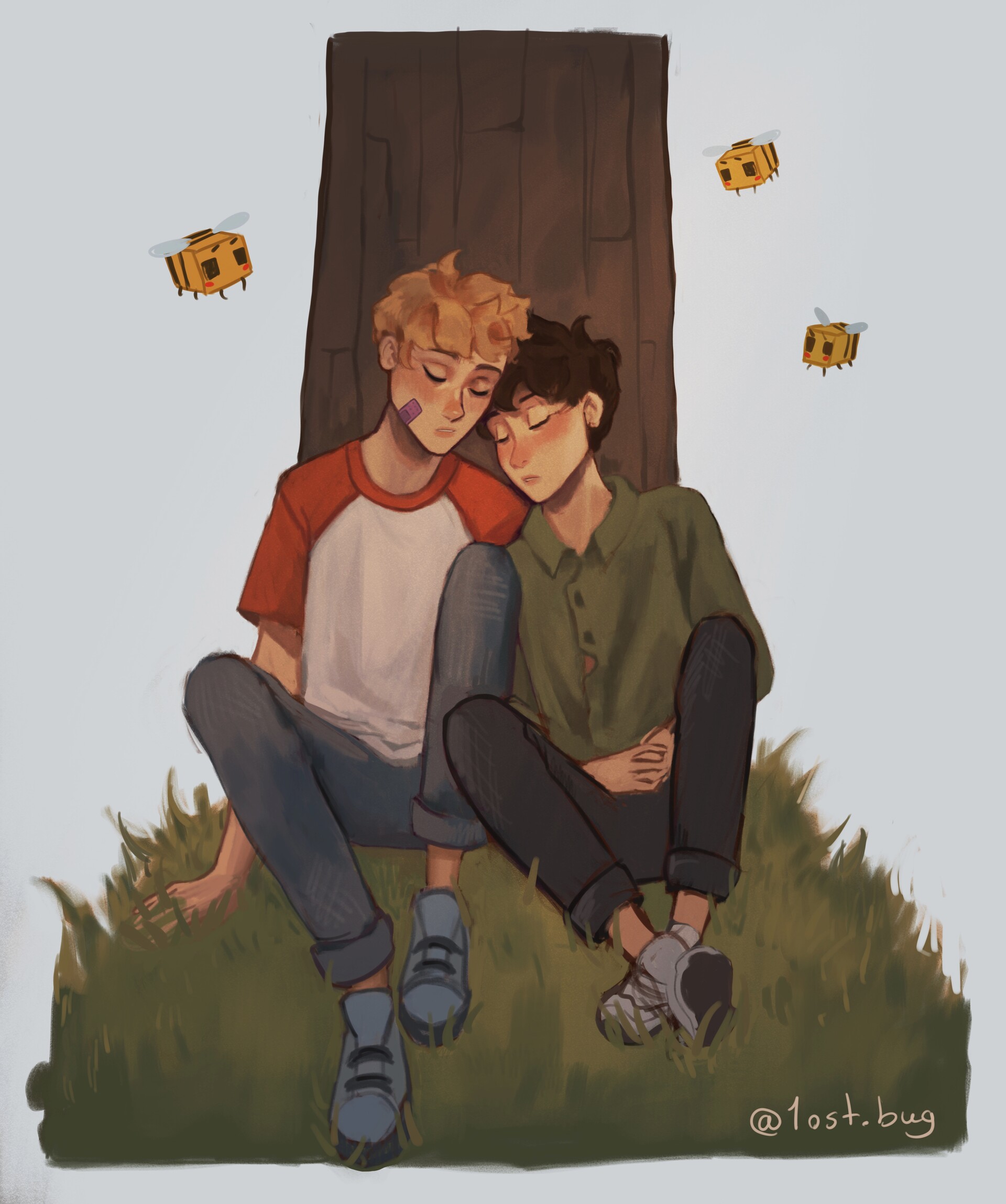 ArtStation clingy duo