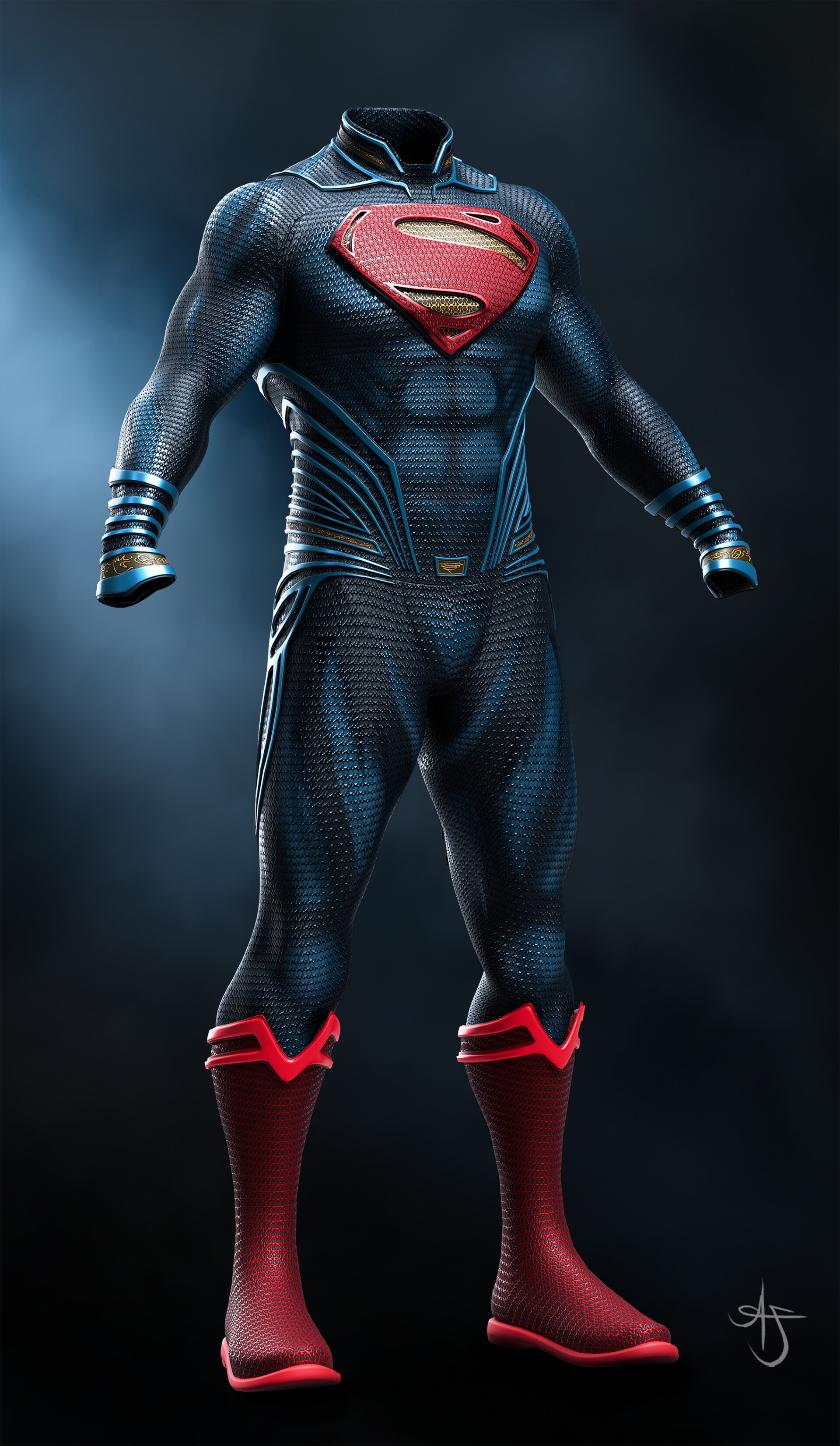 ArtStation - The best Superman is the great Henry Cavill.