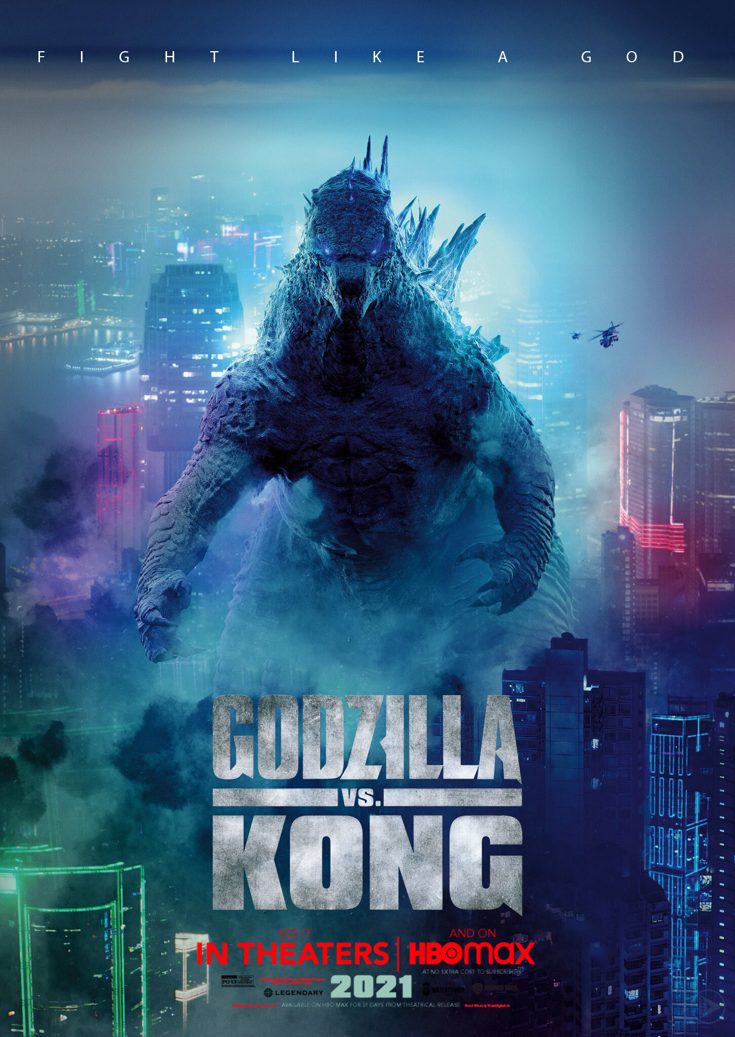 ArtStation - Godzilla Vs. Kong - Fight Like a God poster (English ver.)