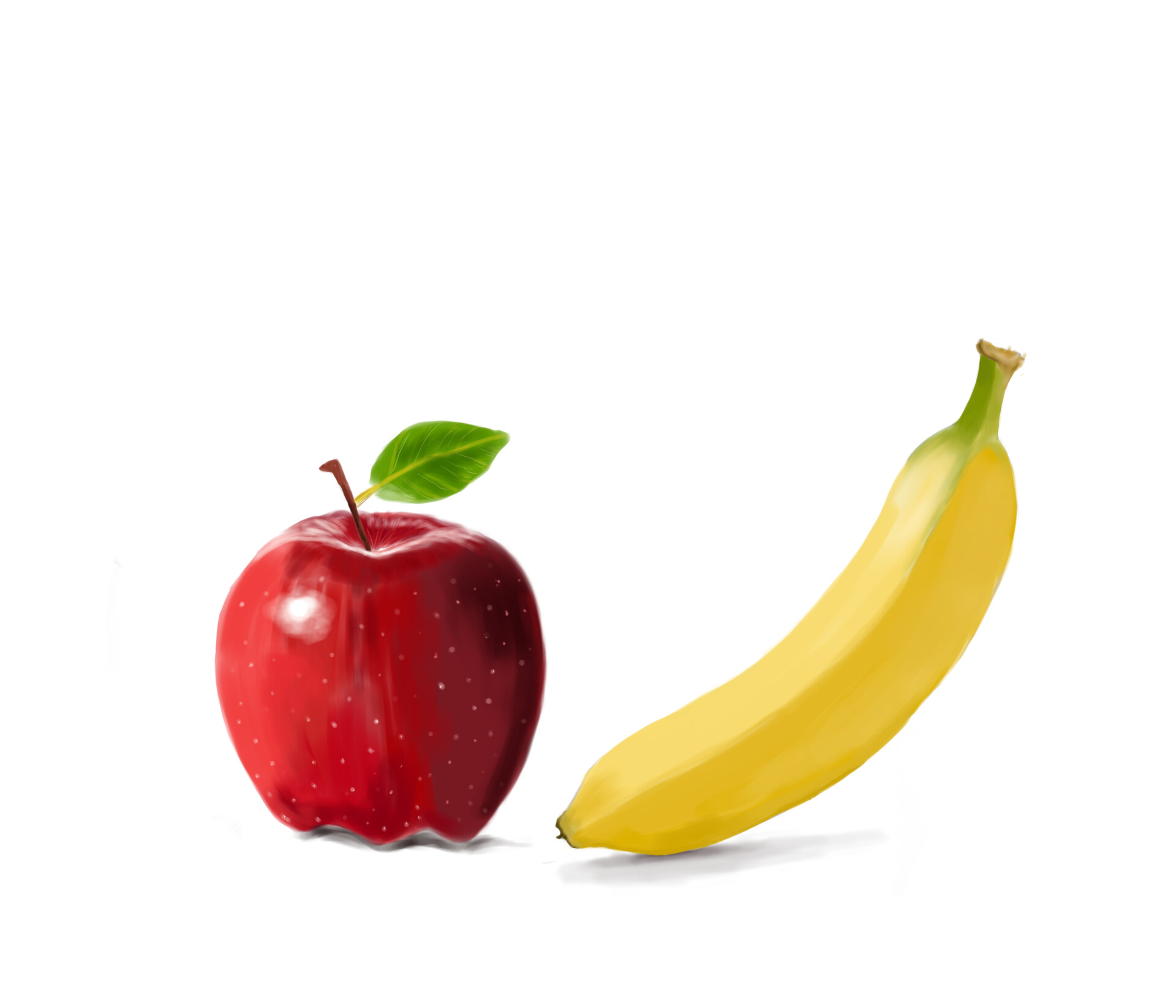ArtStation Apple And Banana