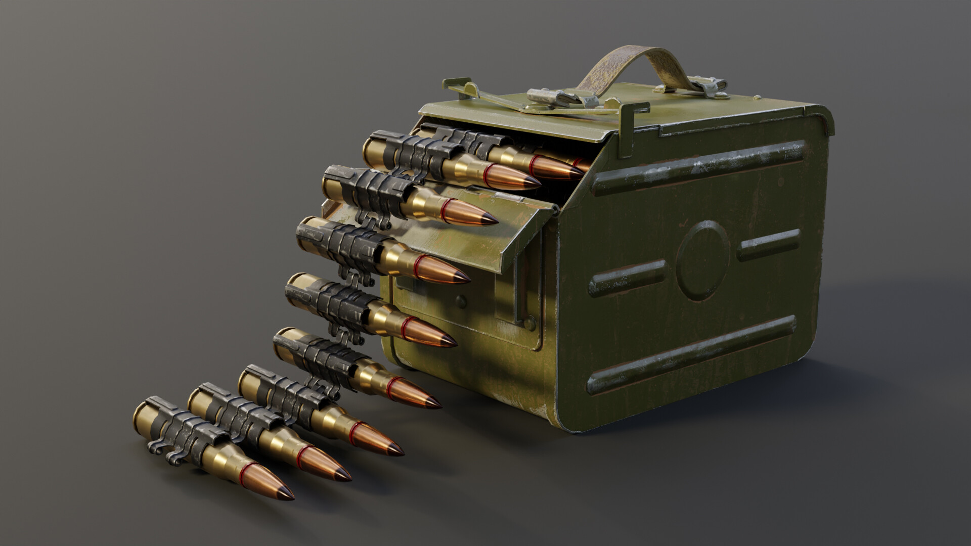 ArtStation - Ammo box for DShK-m