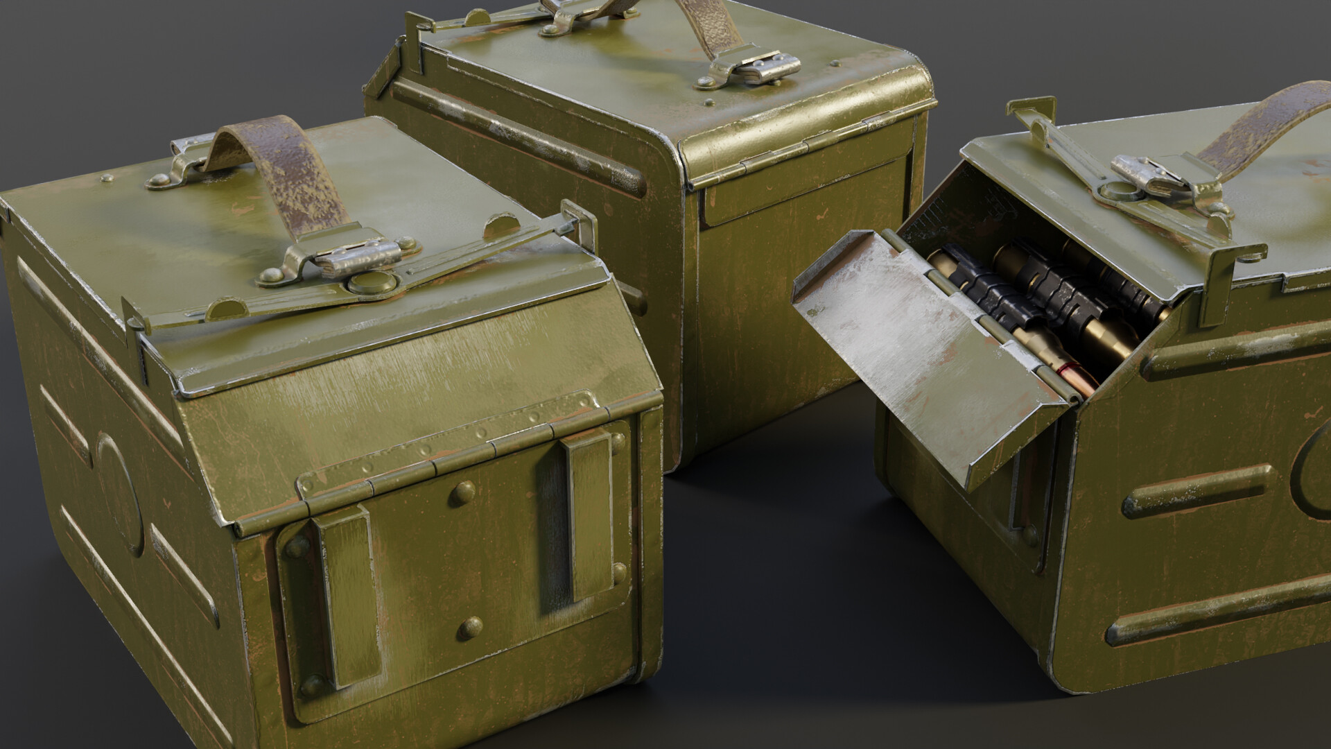ArtStation - Ammo box for DShK-m
