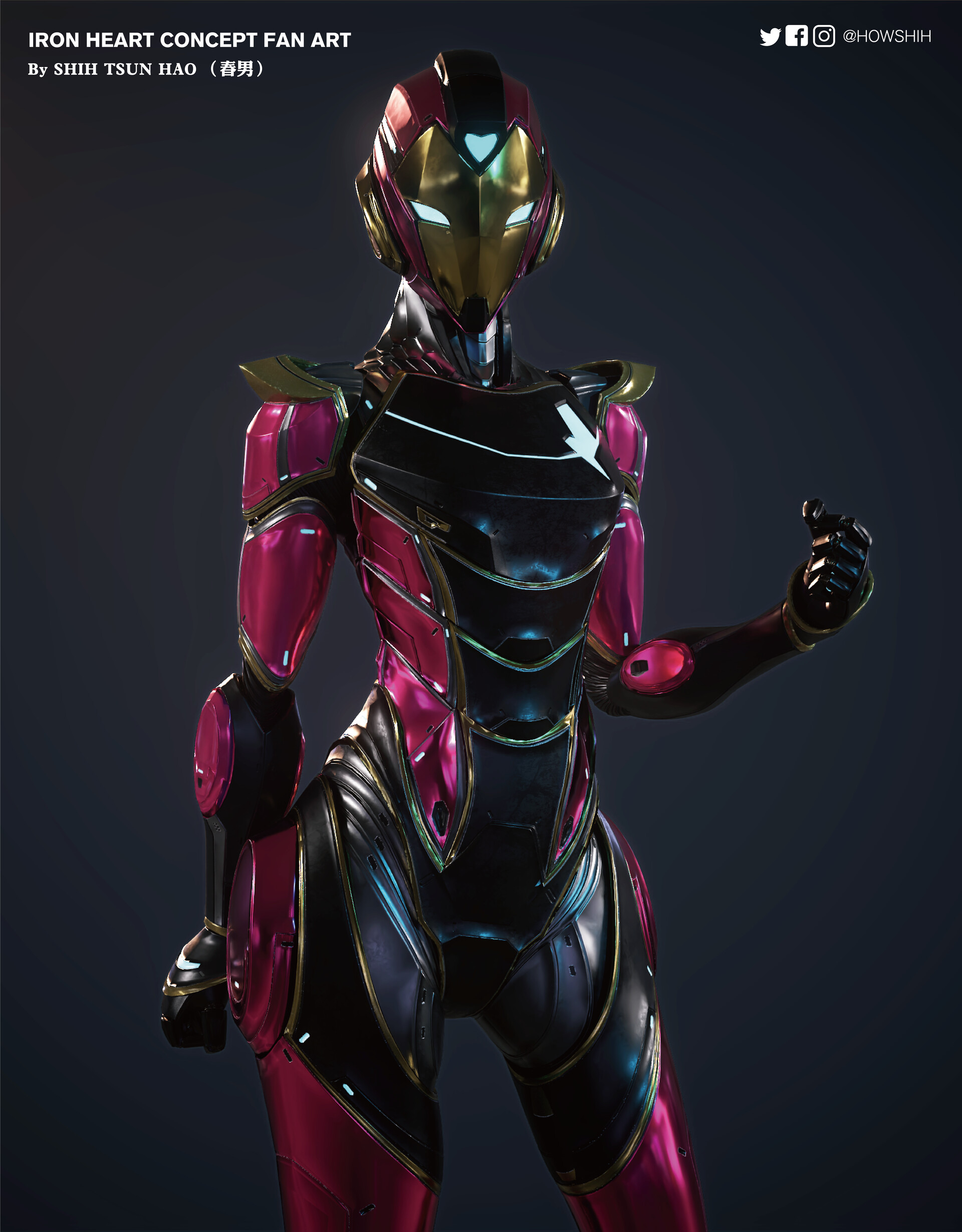 ArtStation IRON HEART FANART