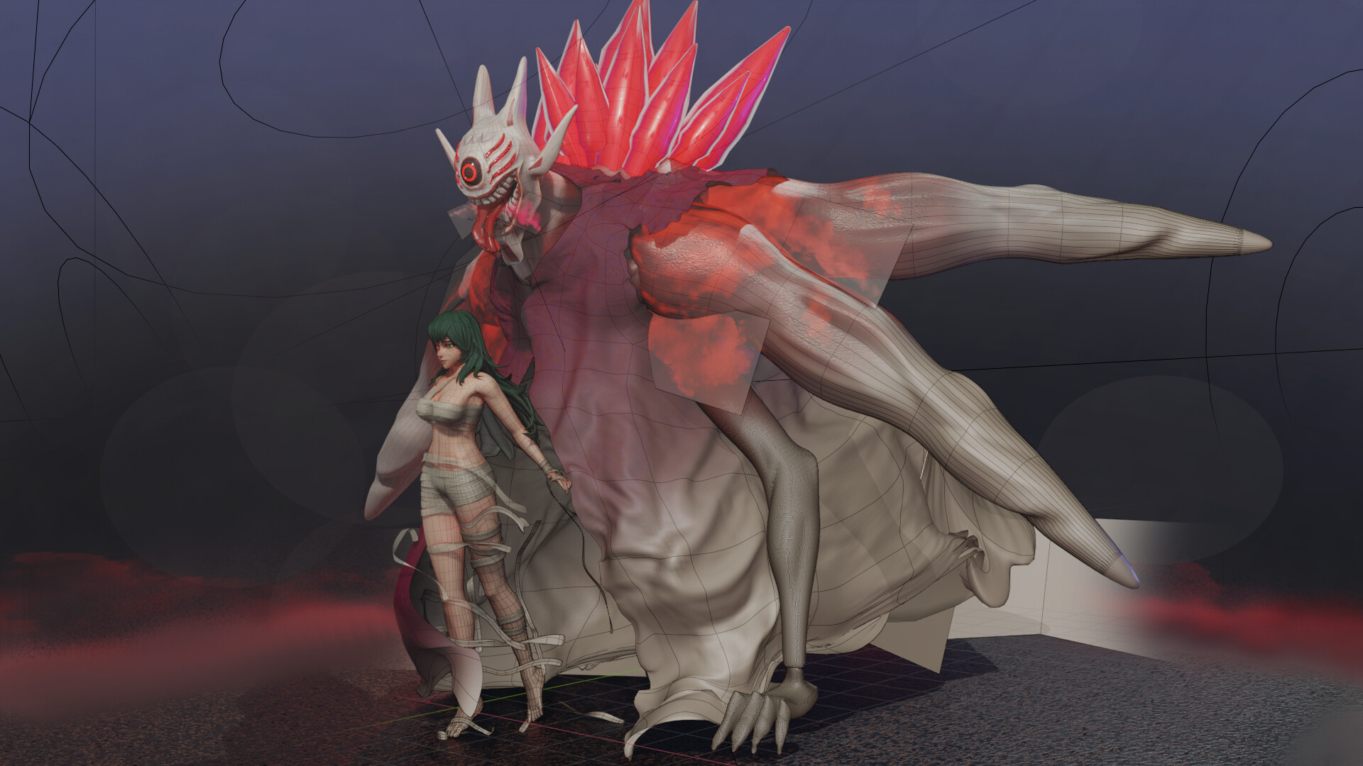 Yogesh j Eto Yoshimura 3D sculpt