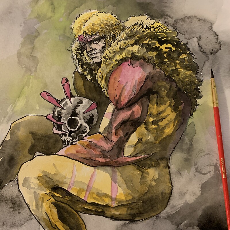 Sabertooth and the Adamantium Skull