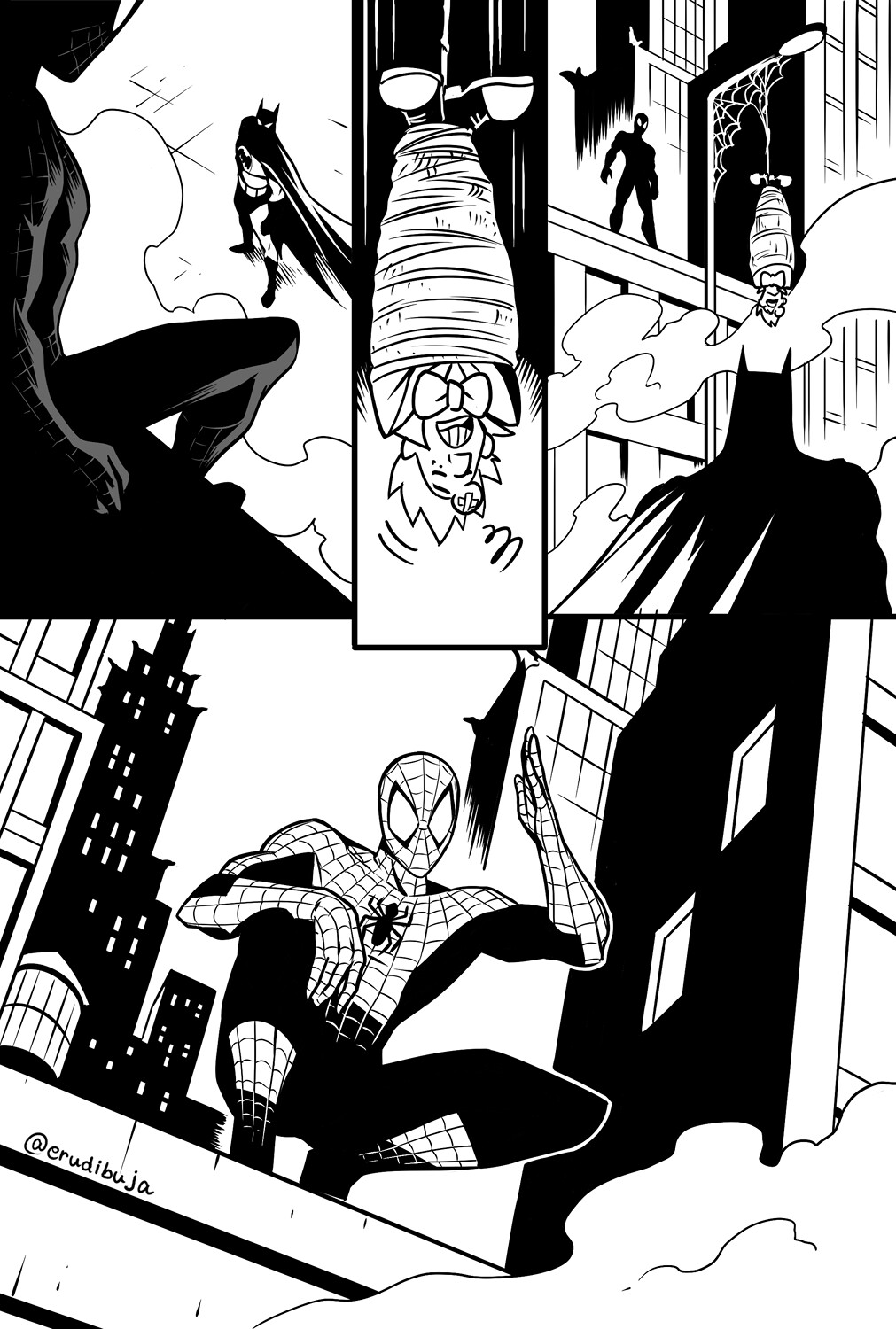 ArtStation - Batman & Spiderman